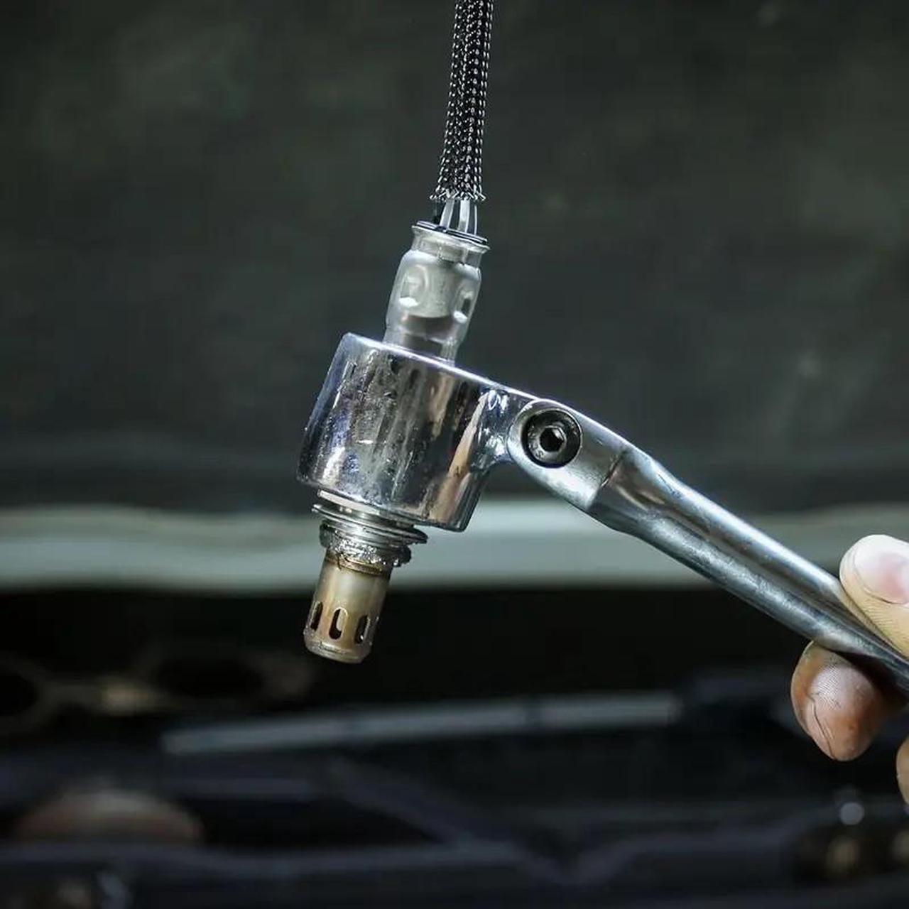 Alt view image 3 of 7 - NSI 7/8" 22mm Flexible Head Oxygen Sensor Wrench - Heavy Duty Forged Steel O2 Sensor Removal Tool for Auto Repair