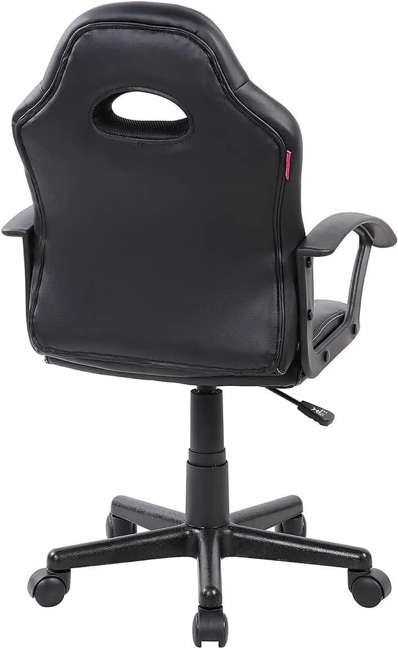 Alt view image 6 of 7 - Techni Mobili Kid's Gaming and Student Racer Chair with Wheels, Resemblance of a sport's car interior, Polypropylene, Blue, Welcome to consult