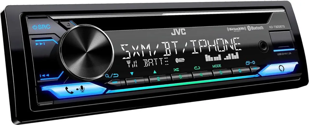 Alt view image 3 of 4 - KD-T920BTS Car Stereo with Bluetooth, Front USB, AUX,  Alexa, SiriusXM Radio Ready, Hi-Power Amplifier