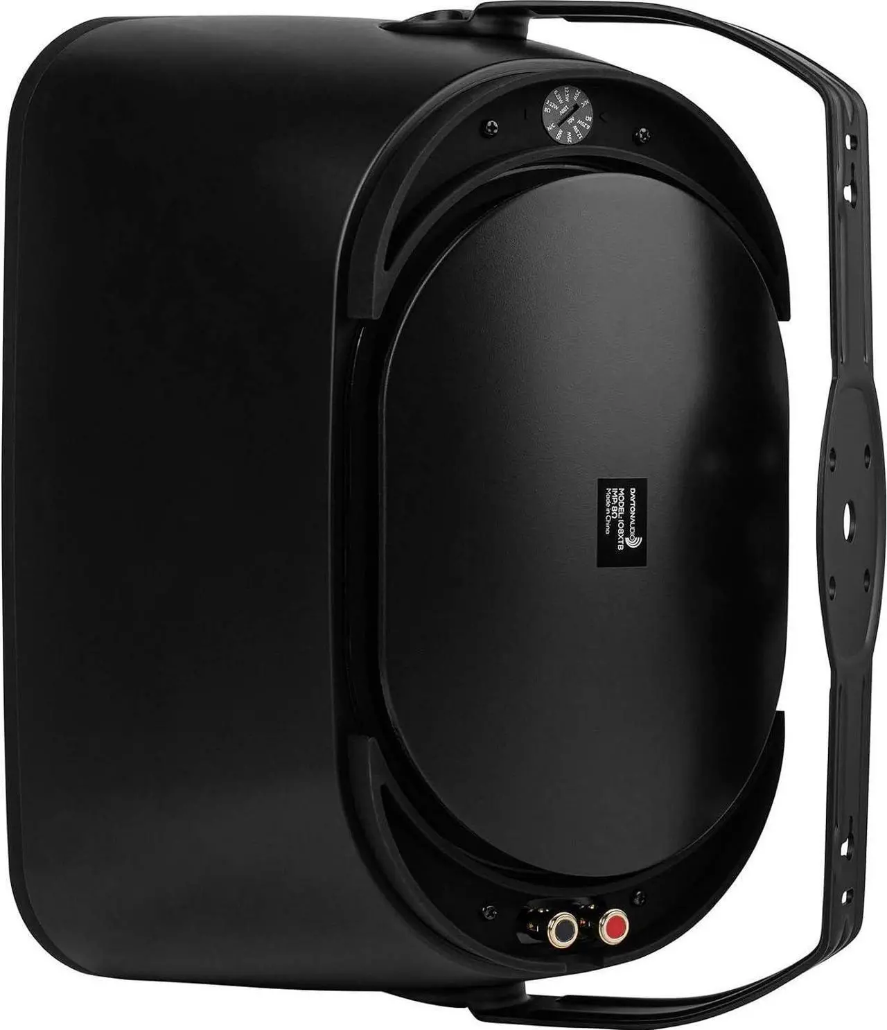 Alt view image 4 of 5 - Dayton Audio IO8XTB 8" 70/100V 8 Ohm Indoor/Outdoor 2-Way Speaker w/Bass Radiator Black
