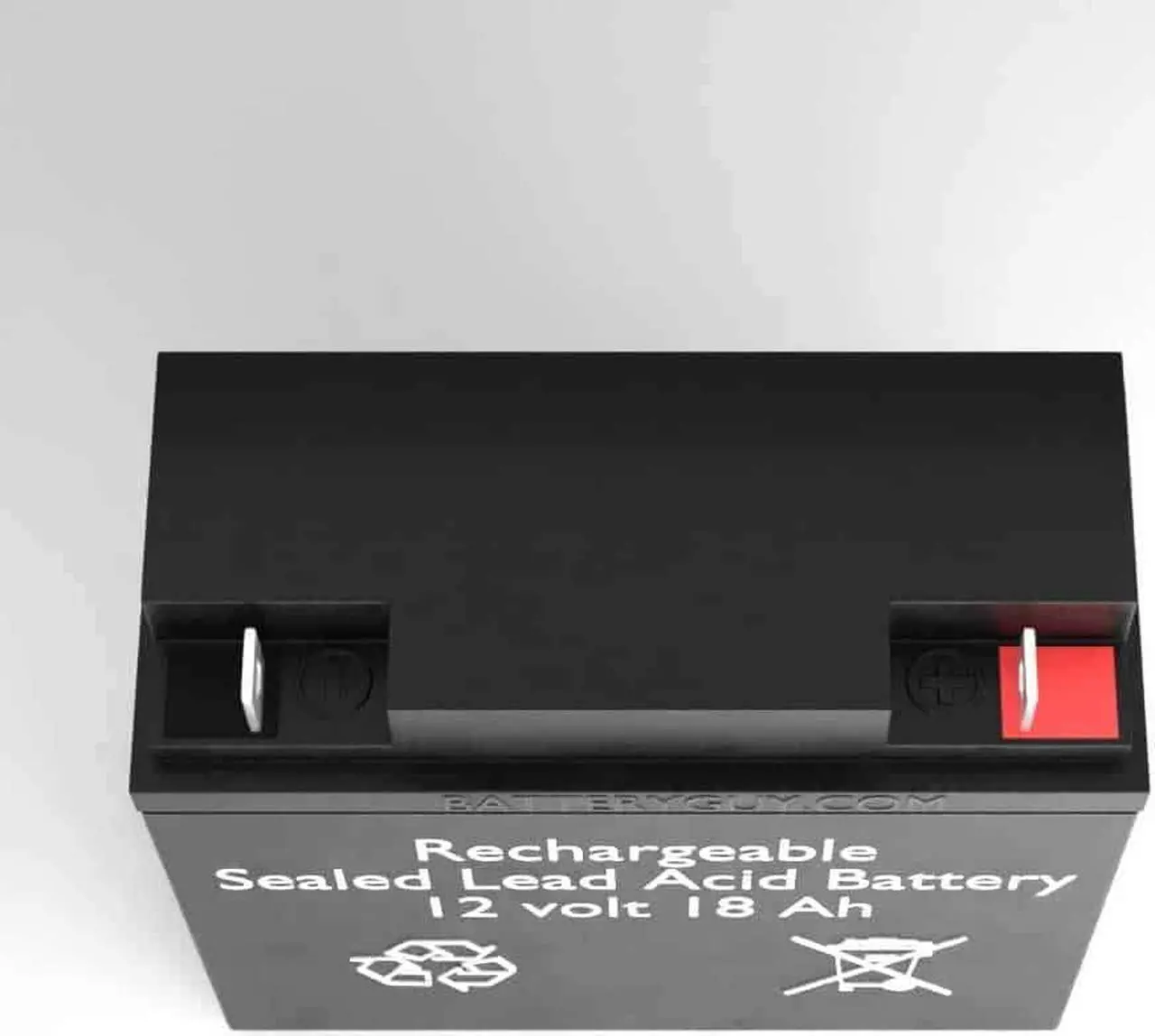 Alt view image 3 of 6 - BatteryGuy Smart-UPS 1400 SU1400INET Replacement 12V 18Ah SLA Battery Brand Equivalent (Rechargeable, High Rate) - Qty of 1