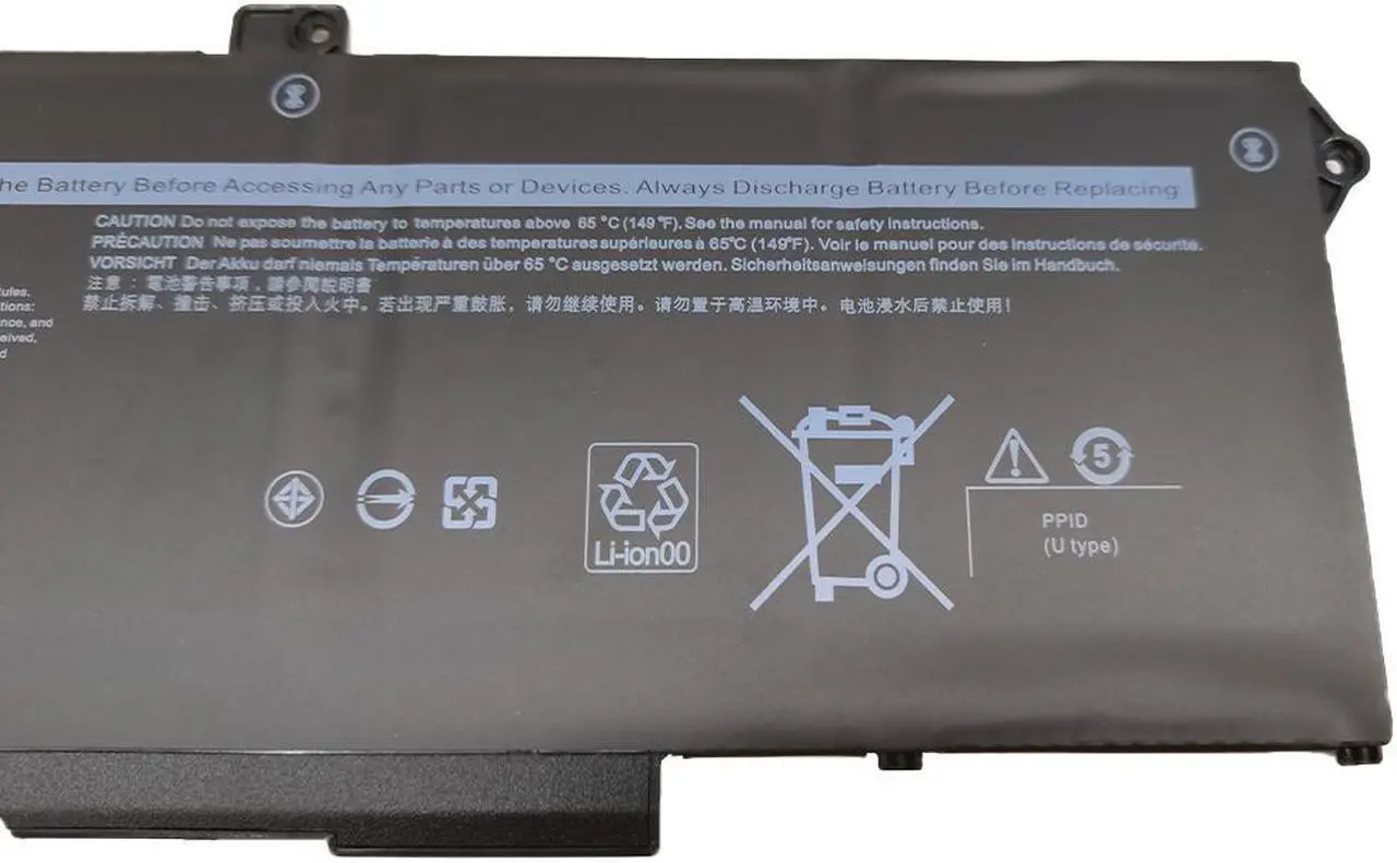 Alt view image 3 of 5 - Damaite RJ40G M033W Battery for Latitude 14 5420 Latitude 15 5520 Precision 15 3560