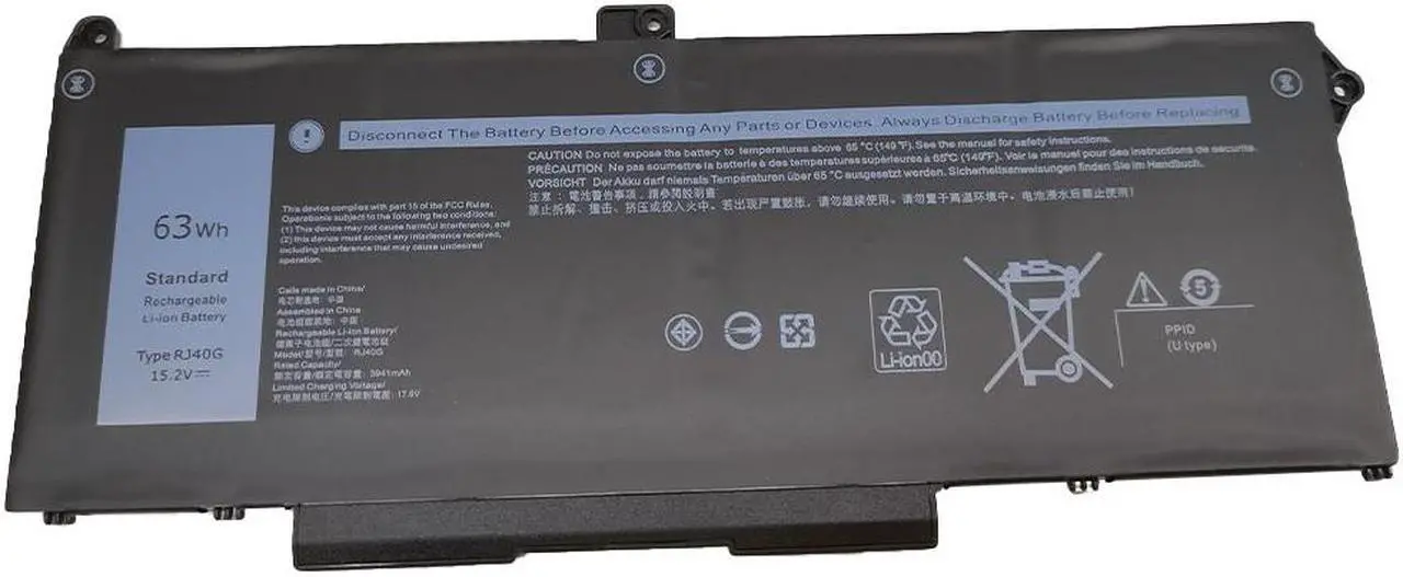 Main image of Damaite RJ40G M033W Battery for Latitude 14 5420 Latitude 15 5520 Precision 15 3560