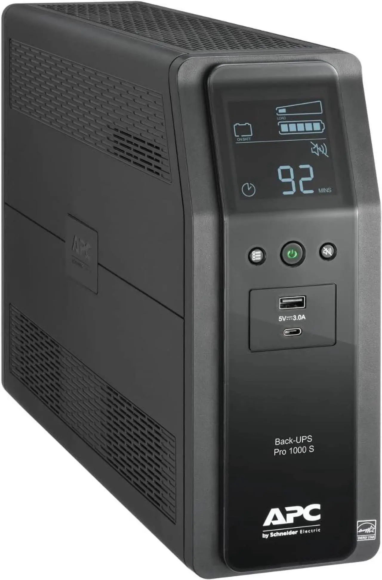 Main image of APC UPS 1000VA Sine Wave UPS Battery Backup and Surge Protector, BR1000MS Backup Battery Power Supply with AVR, (2) USB Charger Ports