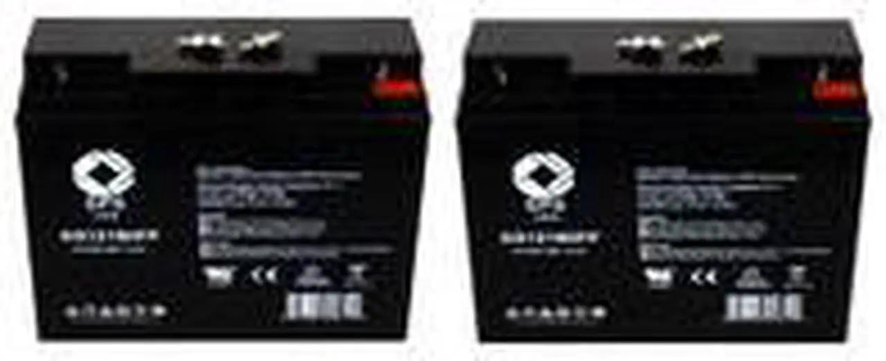 Alt view image 2 of 2 - SPS Brand 12V 18Ah Replacement Battery for Interstate DCM0018 UPS Battery (2 Pack)