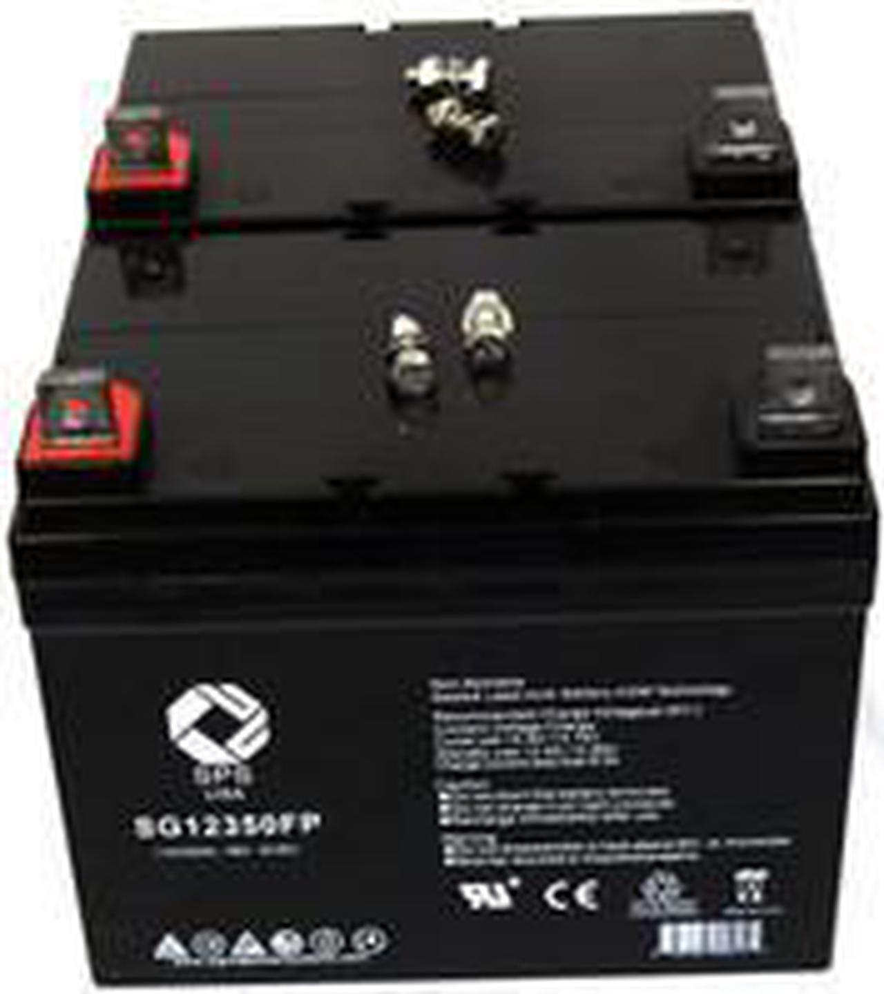 Alt view image 2 of 2 - SPS Brand 12V 35Ah Replacement battery for Interstate DCM0035 (2 PACK)