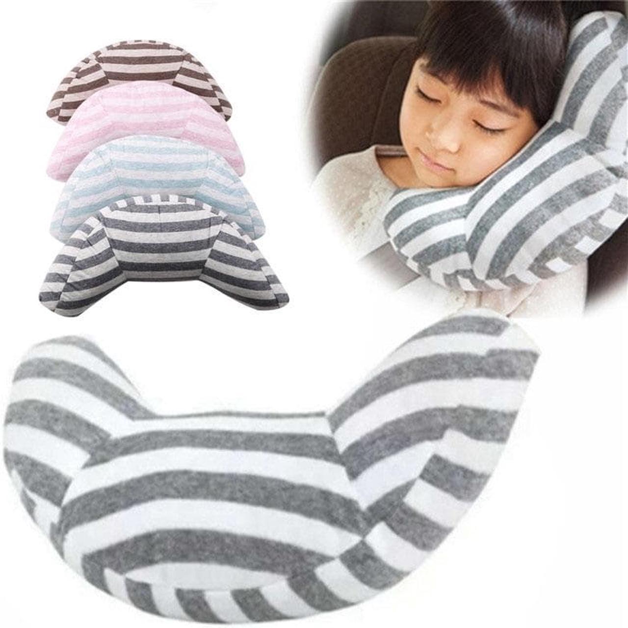 Seat Headrest Sleeping Head Support Children Nap Shoulder Belt Pad Neck Cover for Kids Travel Car Accessories