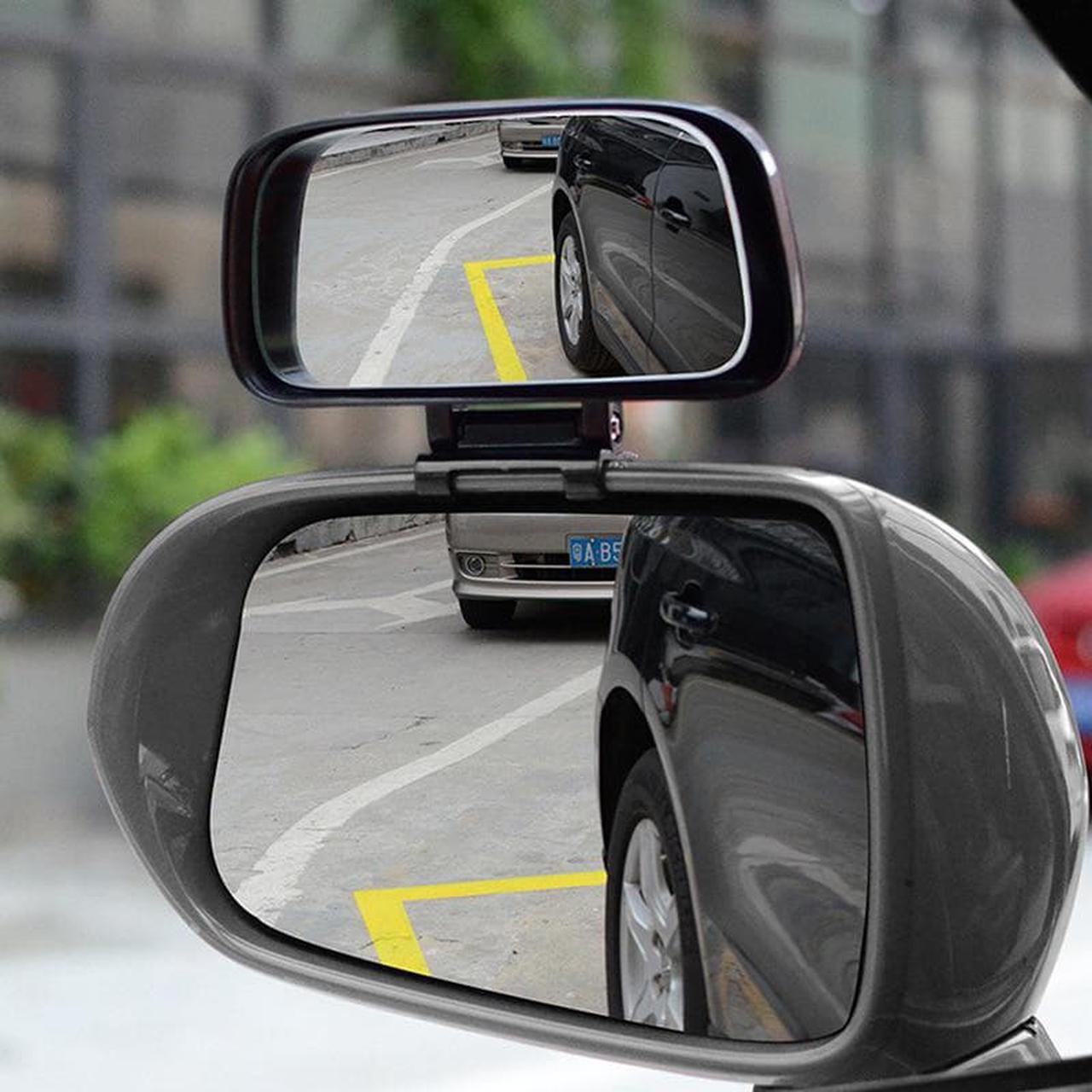 Universal Angle Adjustable Car Mirrors Wide Convex Blind Spot Auto Rearview Reverse Side Parking Accessories