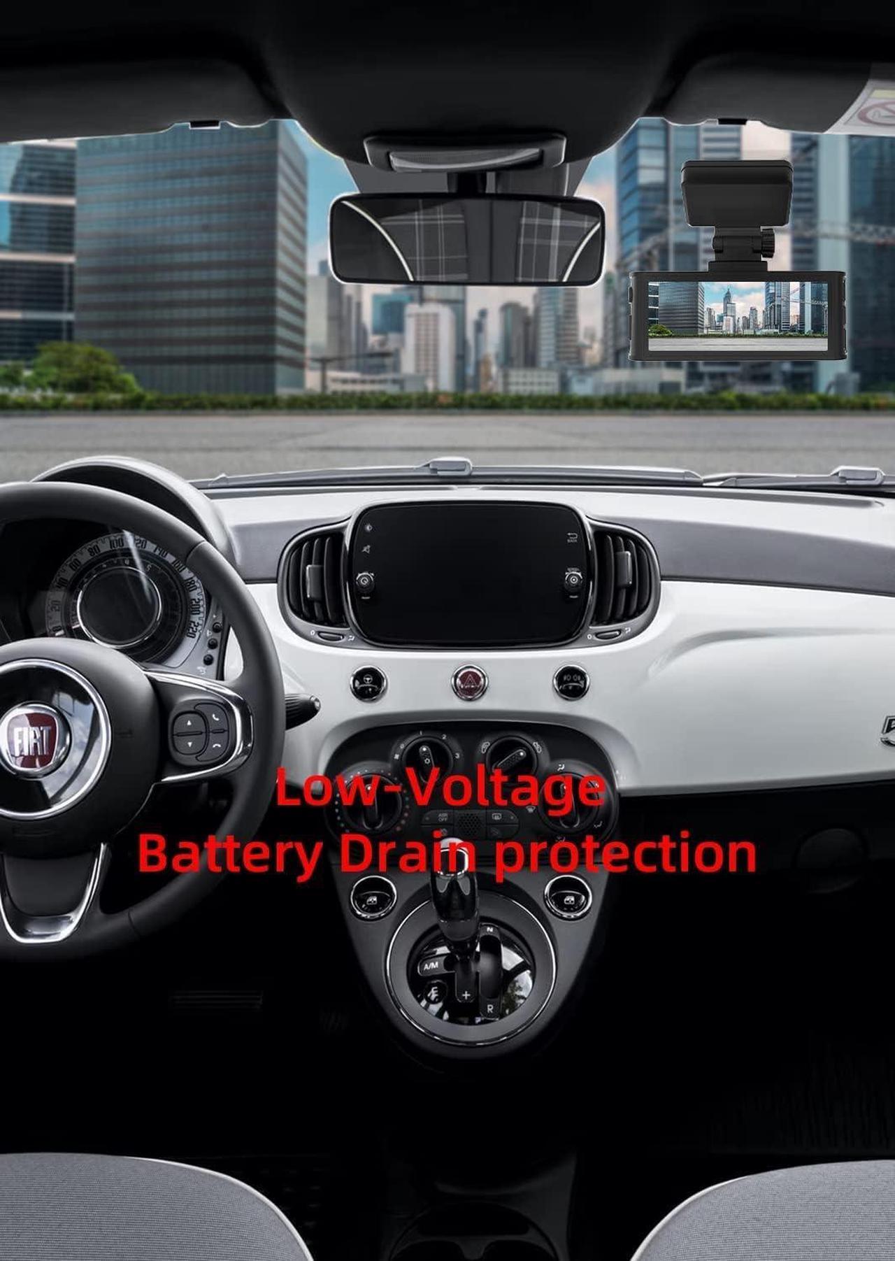 Alt view image 5 of 5 - F7N Dash Cam Hardwire Kit,11.5ft USB C Port Hard Wire Kit for Dashcam,Converts 12V-24V to 5V/2.5A Low Voltage Protection(not Applicable to F9/F17/T700/T27)