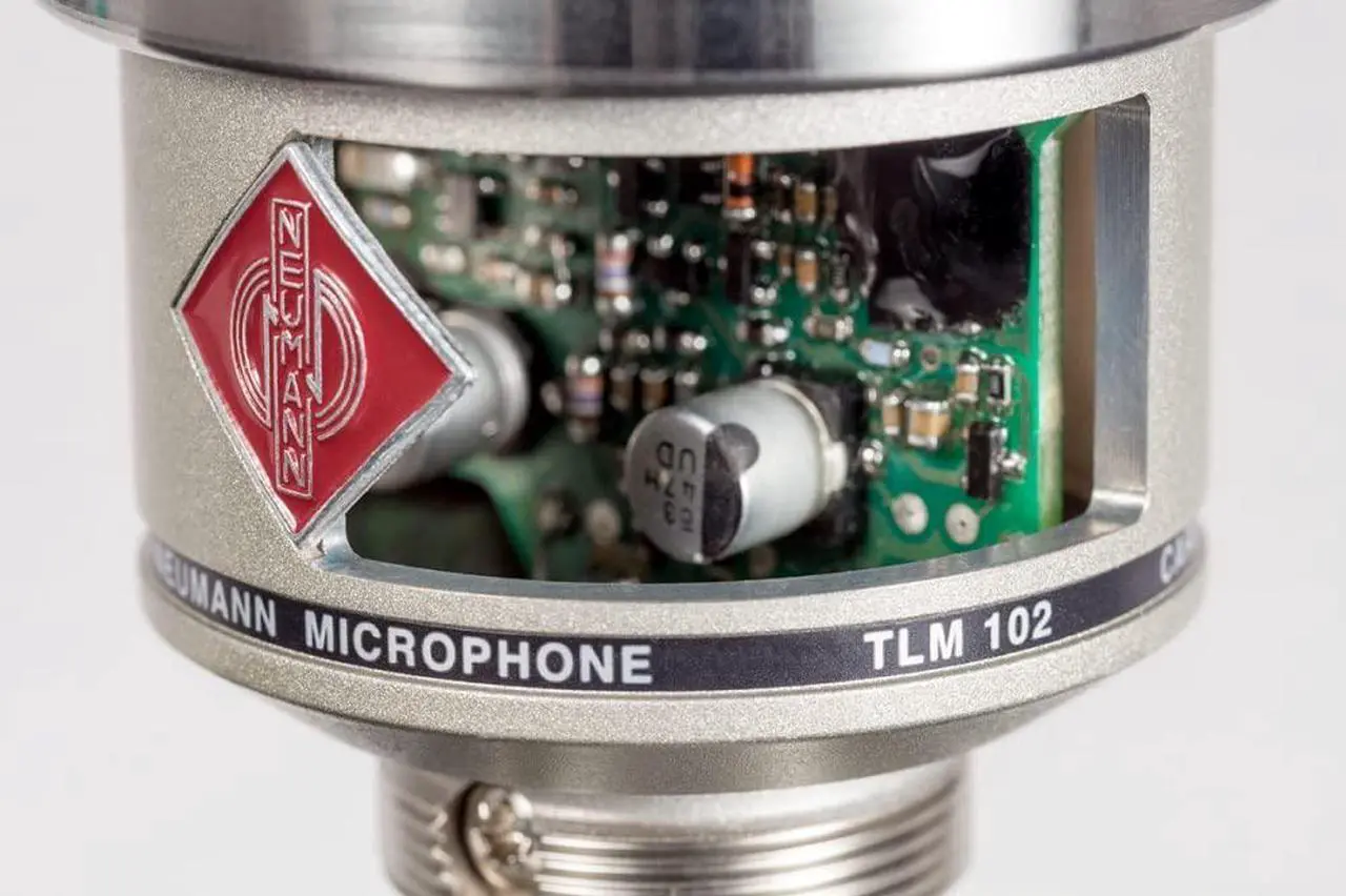 Alt view image 7 of 7 - Neumann TLM 102 Condenser Microphone, Nickel