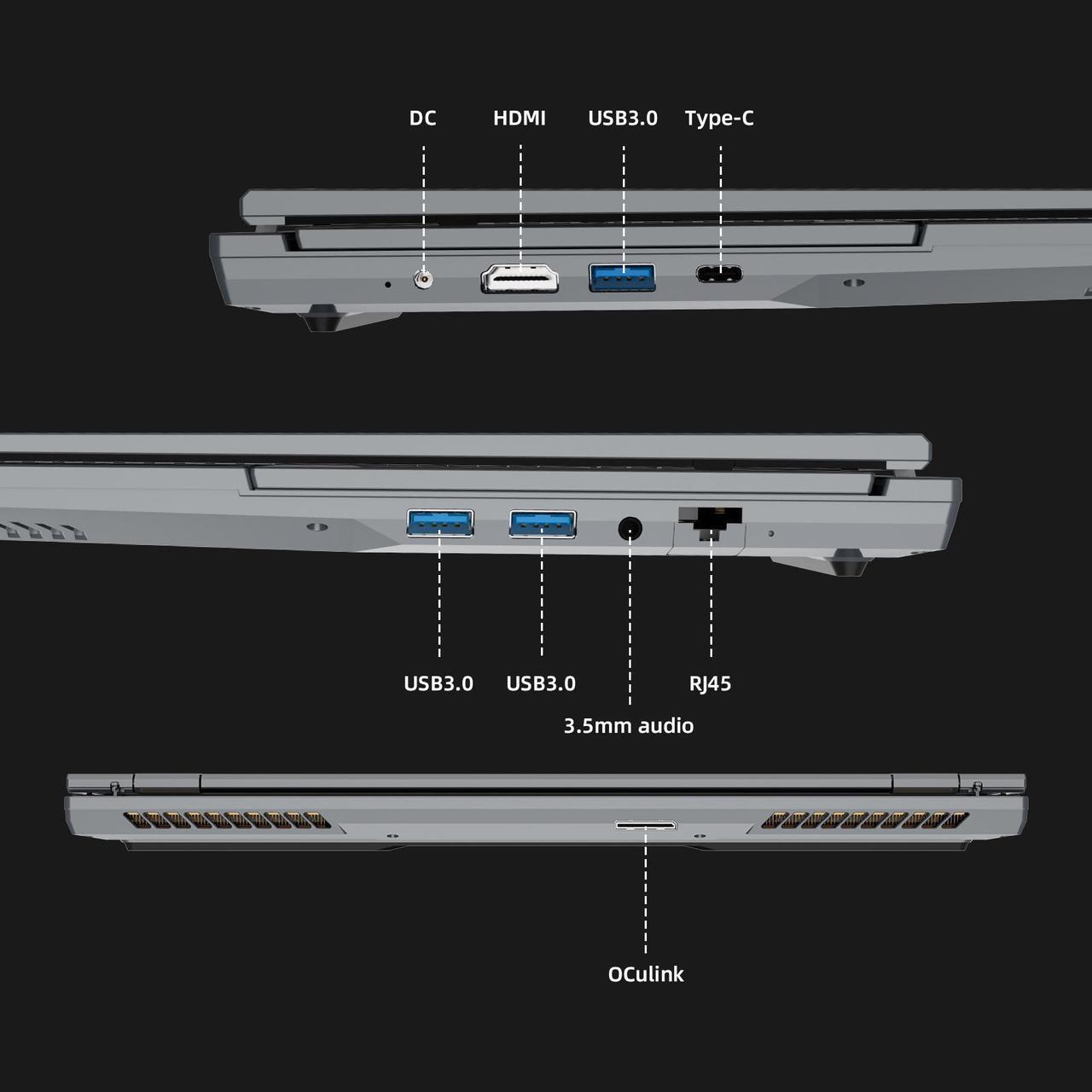 Alt view image 6 of 7 - JSHIX  Business Laptop Windows 11 Pro dual screen,main screen16" and 14"Touchscreen secondary screen Intel Core i7 10th Gen 10875H (2.50GHz) 16GB Memory 512GB PCIe SSD