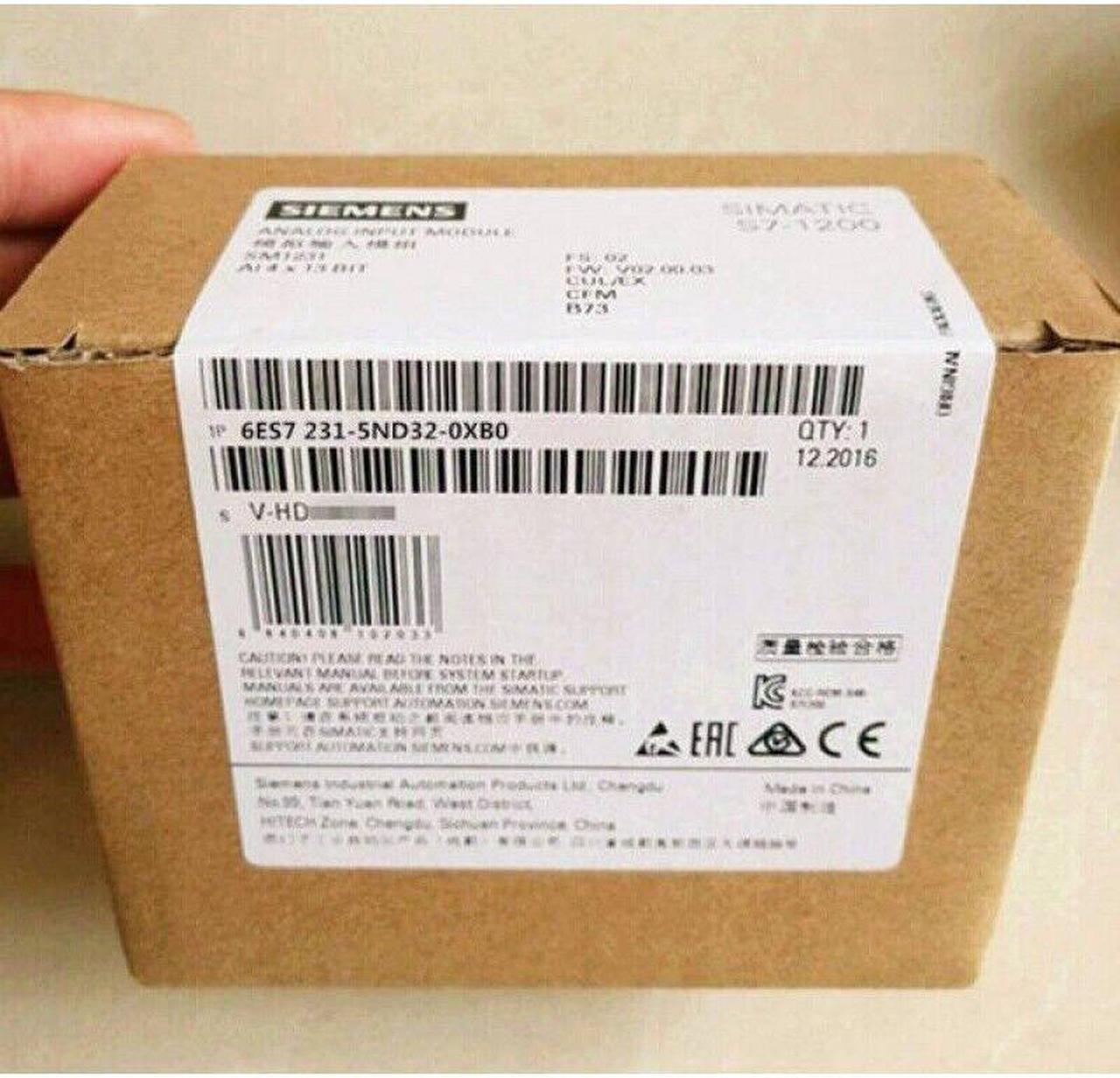 1PCS Unopened New Siemens 6ES7 231-5ND32-0XB0 6ES7231-5ND32-0XB0