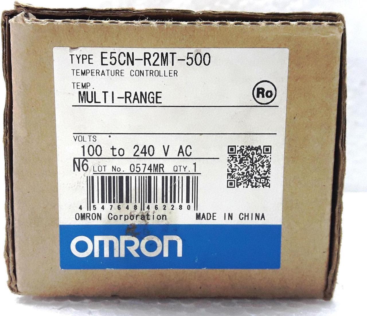 OMRON Temperature Controller E5CN-R2MT-500 100-240V New in box