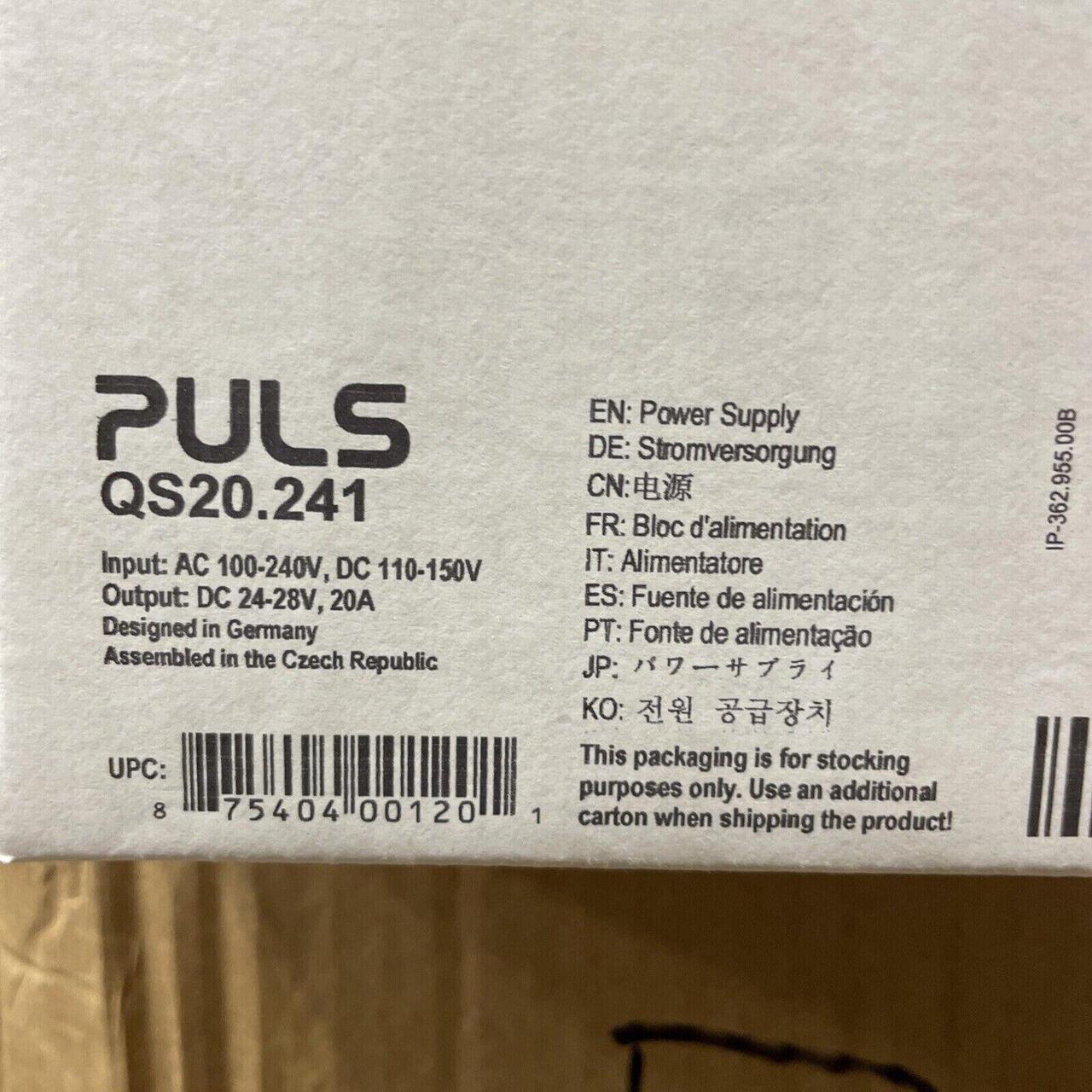 NEW Puls QS20.241 DIN Rail Power Supply