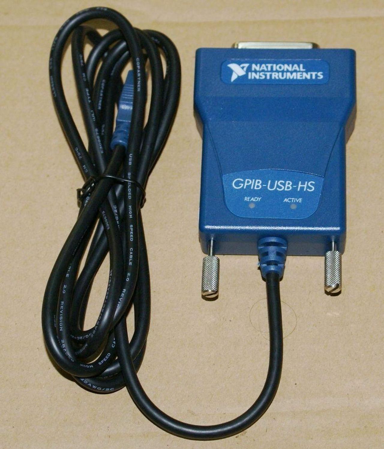 NI GPIB-USB-HS Instrumens Interface Adapter controller IEEE 488 778927-01