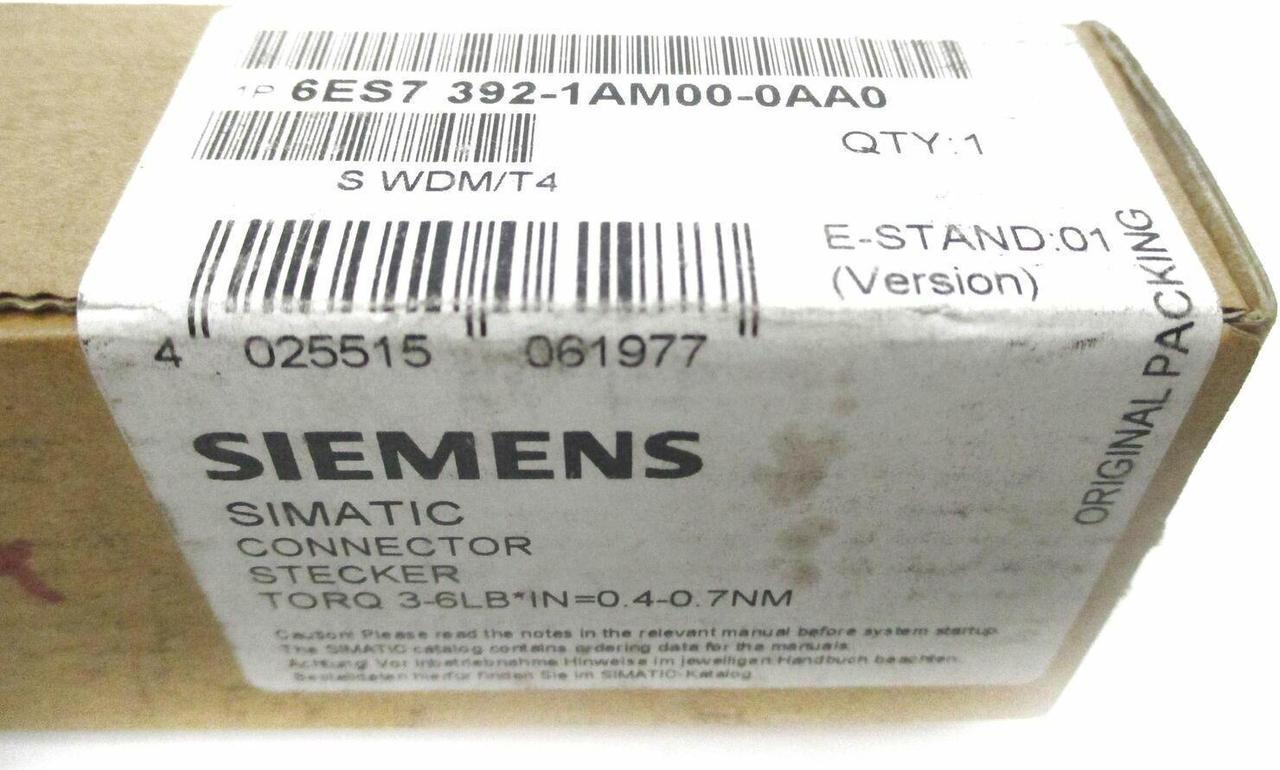 1PCS Siemens 6ES7972-0BA12-0XA0 DP Connector -New