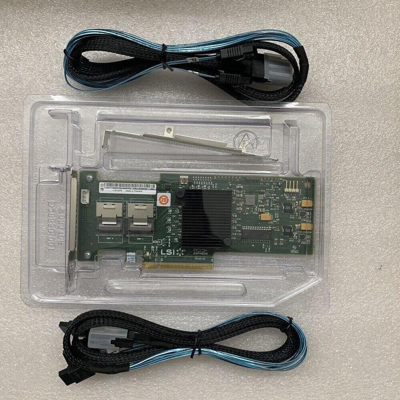 New LSI MegaRAID 9240-8i 8ports PCI-E 6Gb RAID Controller+2PC 8087 to sata cable