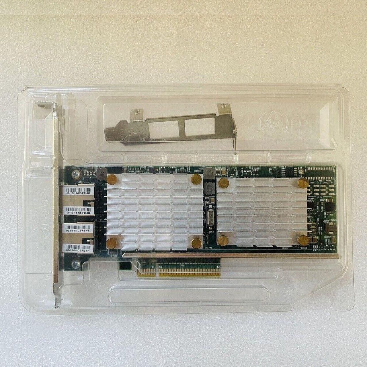 Broadcom BCM957712A120G Dual Port 10GBASE-T PCIe Adapter N27204 Card