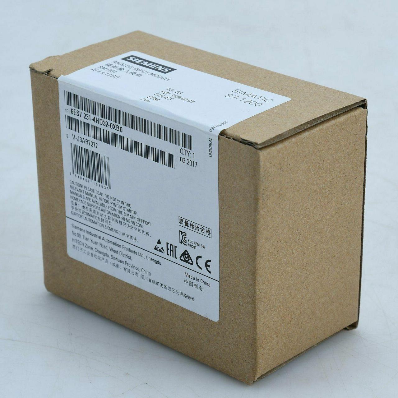 1PC New In Box Siemens 6ES7 231-4HD32-0XB0 6ES7231-4HD32-0XB0