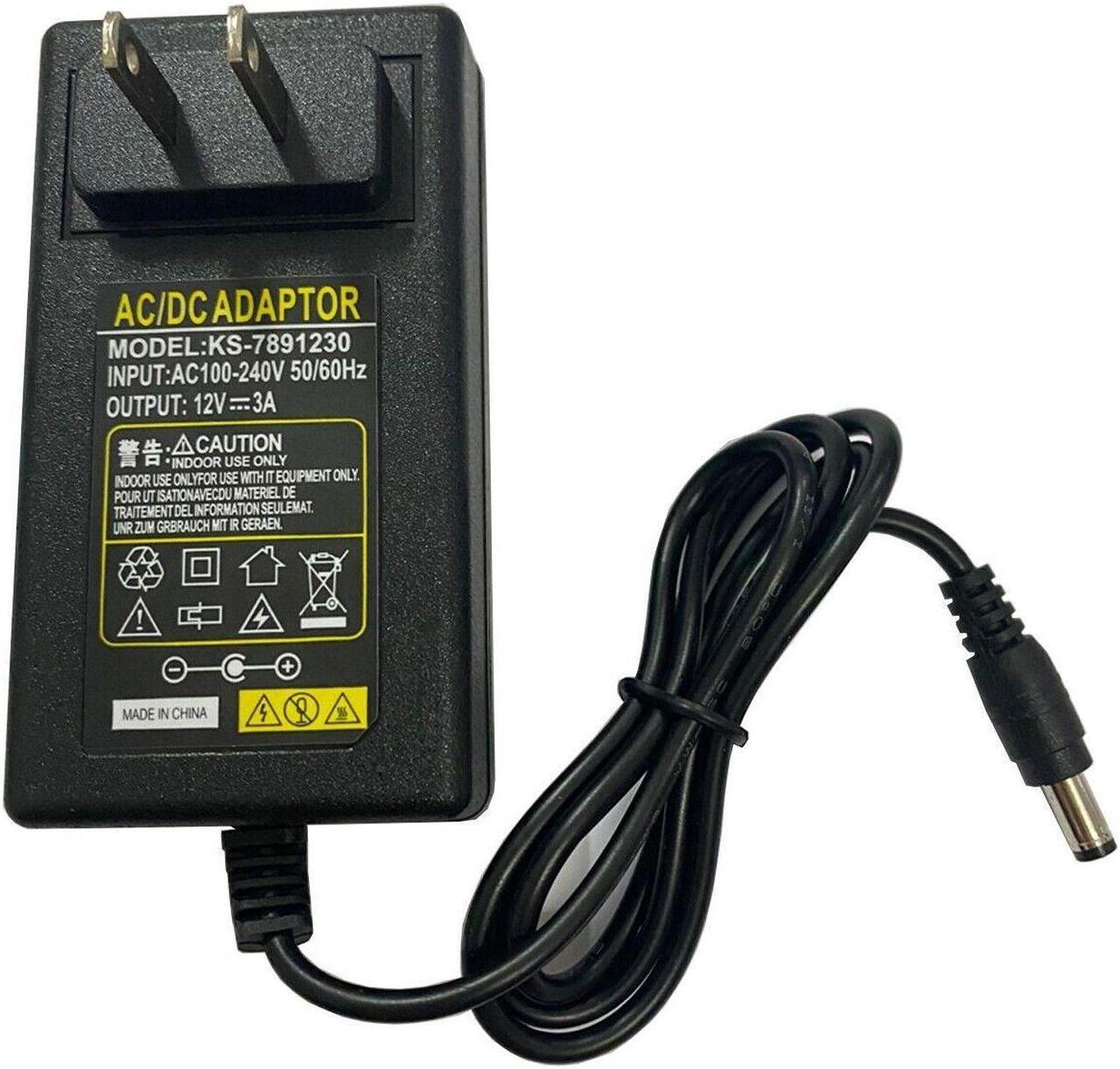 AC DC Adapter 12V 3A for AOC LCD Monitor Screen I2267Fw 215LM00036 Power Supply