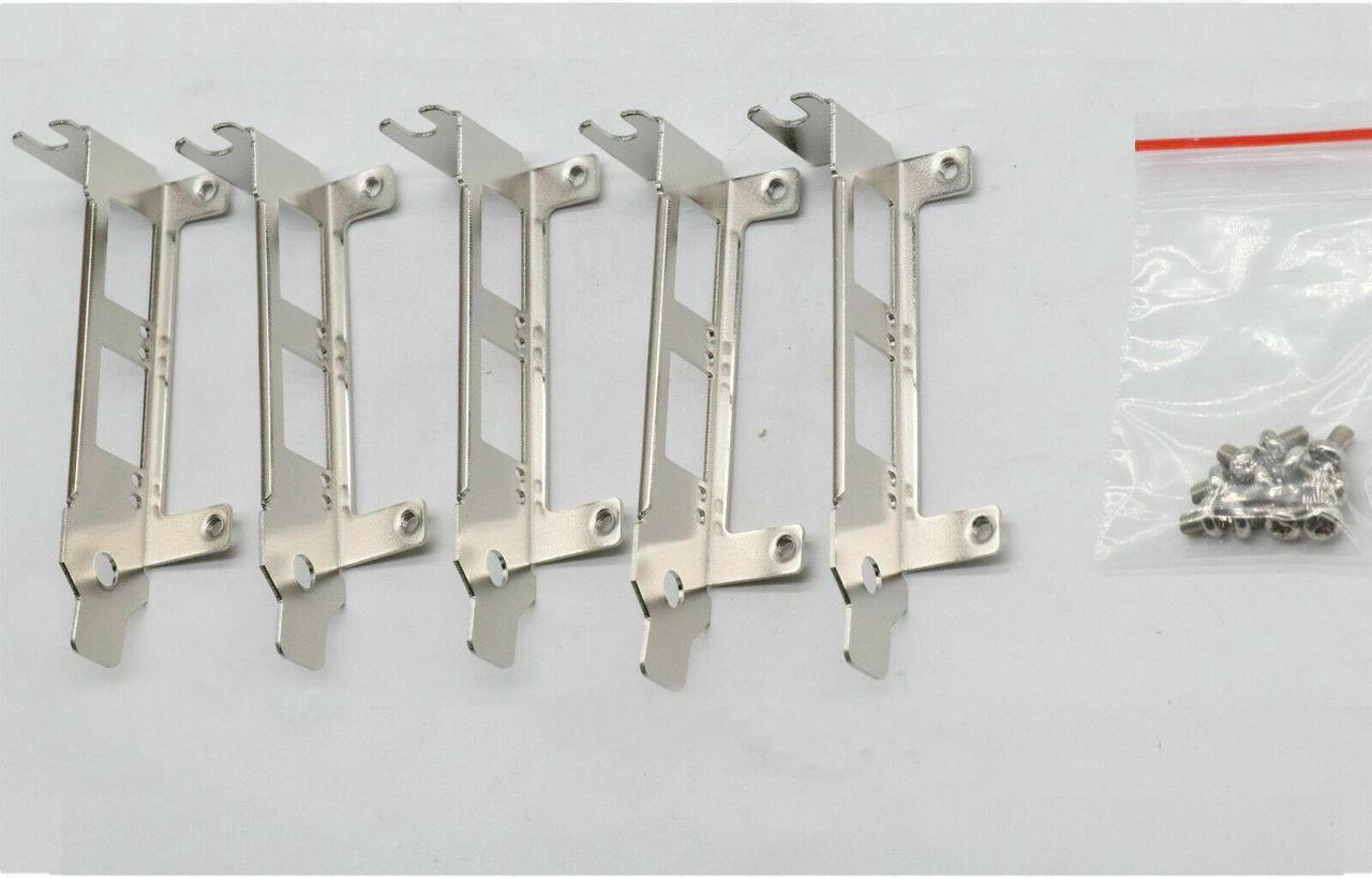 10 pcs Low Profile Brackets for Intel X520-DA2 X520-SR2 X520-LR2 X710-DA2