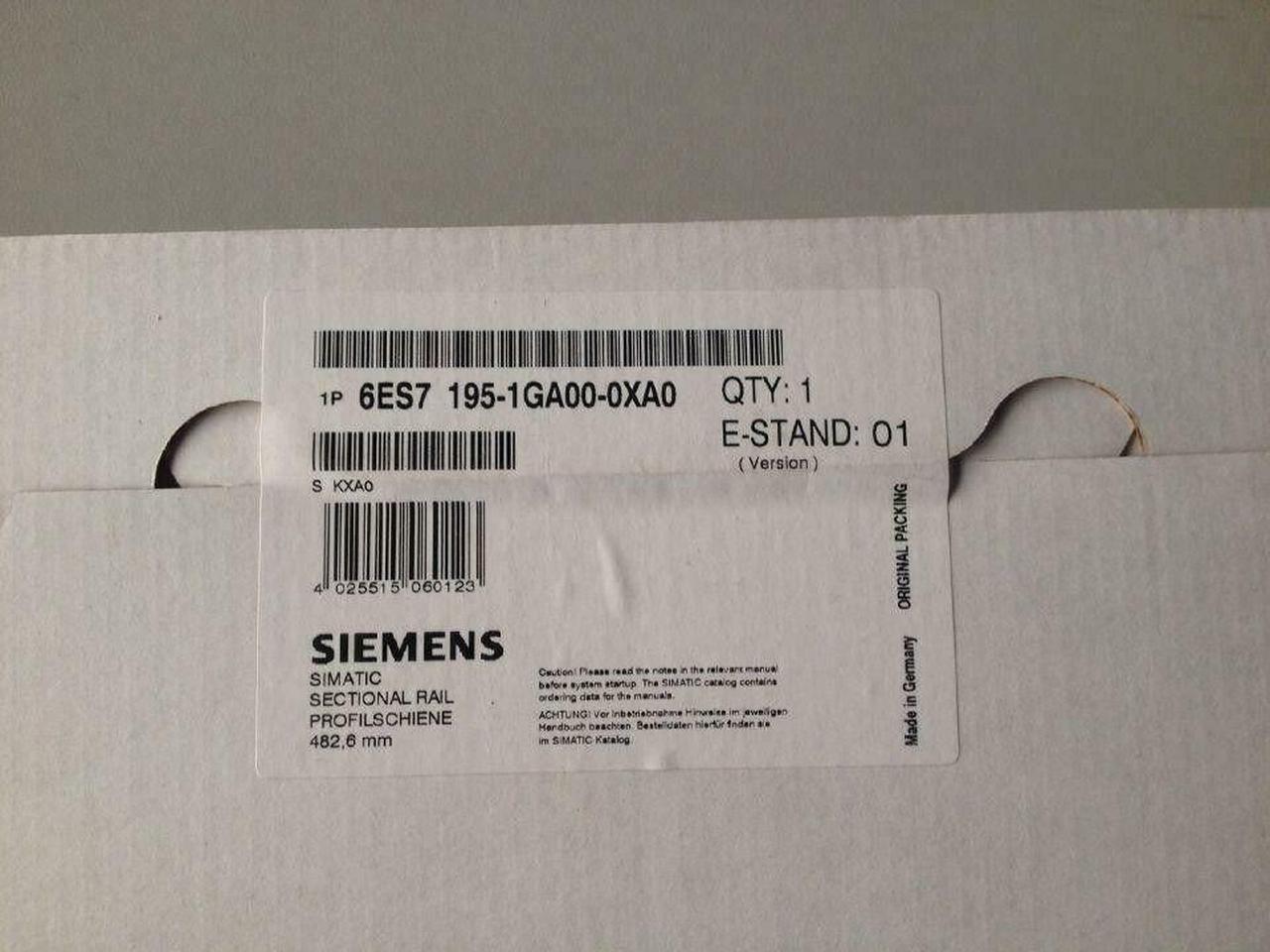 1 pcs brand new Siemens 6ES7195-1GA00-0XA0-483MM SMART PLC Module In box