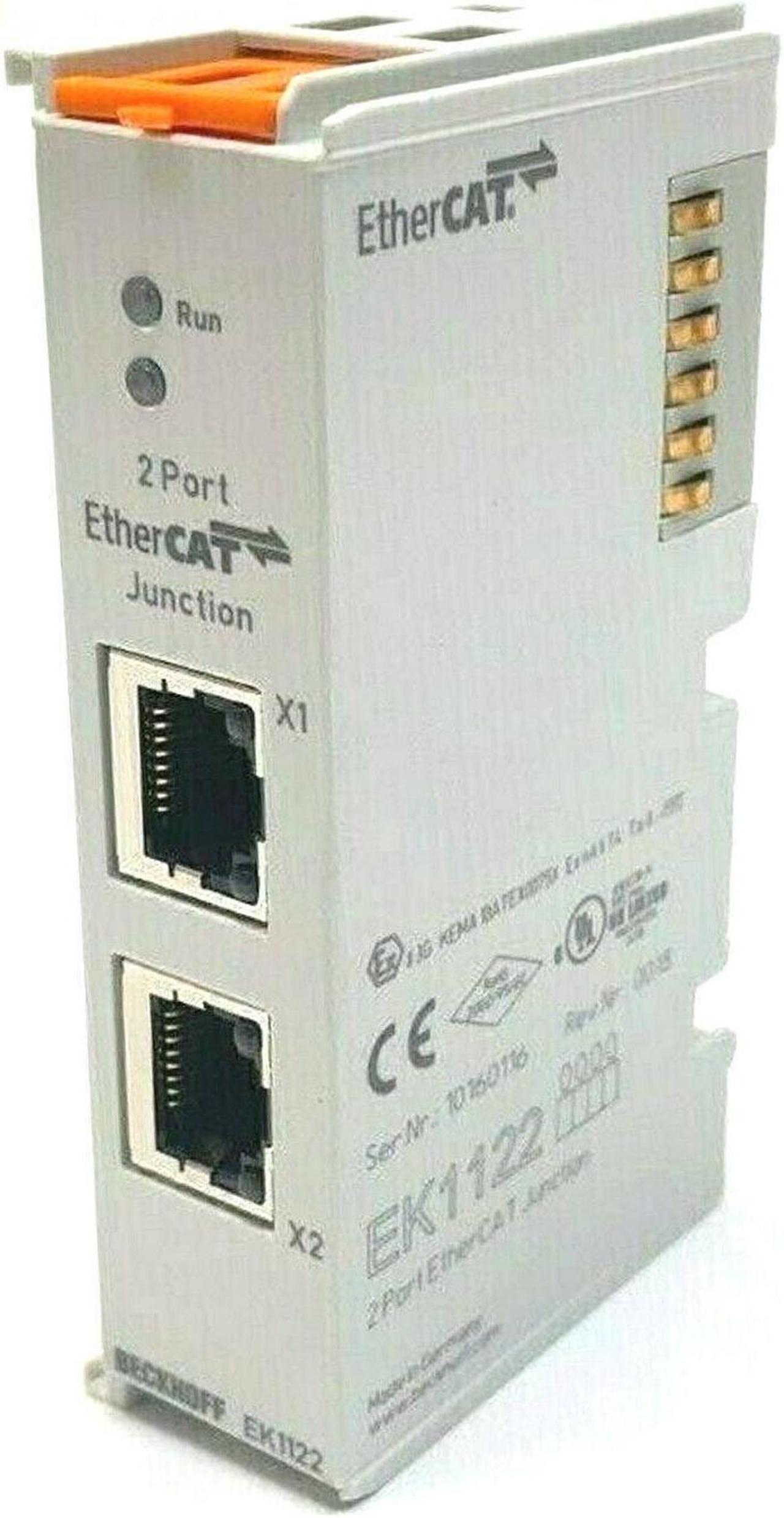 New In Box BECKHOFF EK1122 2-port EtherCAT Junction