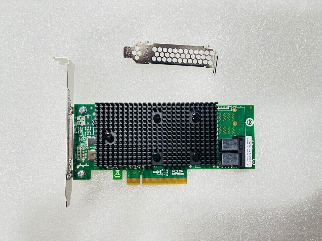 Alt view image 2 of 4 - LSI 9400-8i 12Gbps Tri-Mode SAS SATA NVMe HBA JBOD updated SAS3