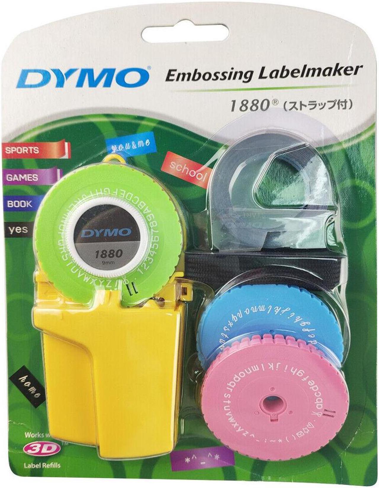 9mm 3D DIY Manual Label Maker for Dymo 1880 Embossing Plastic pvc Label Manual