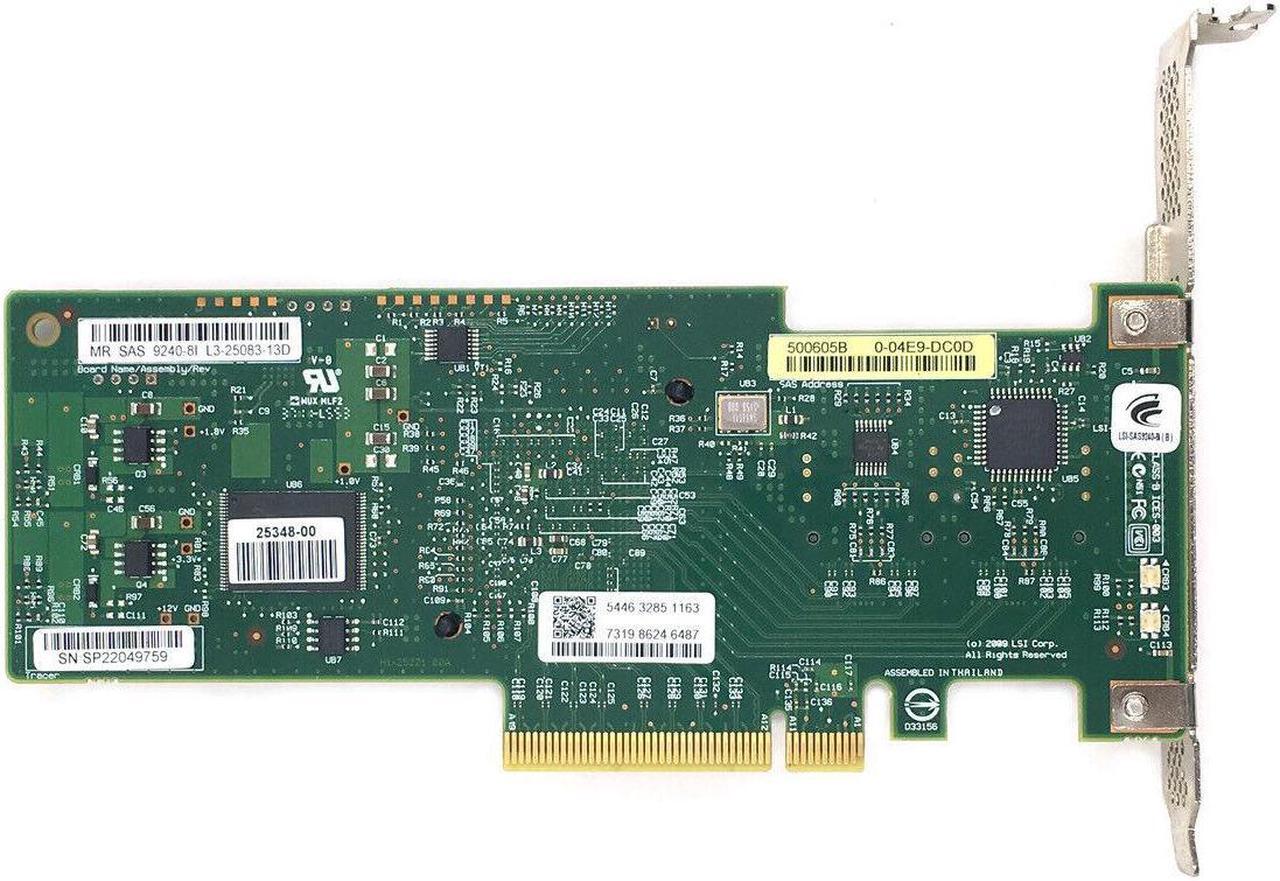 Alt view image 2 of 4 - New LSI MegaRAID 9240-8i 8-port SAS SATA LSI00200 PCI-E RAID Controller Card