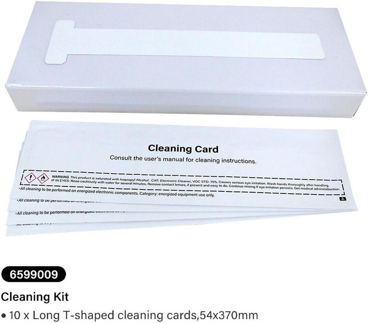 10pcs Cleaning Card For IDP 6599009 54x370mm SOLID-310SE Smart-30 & Smart-50