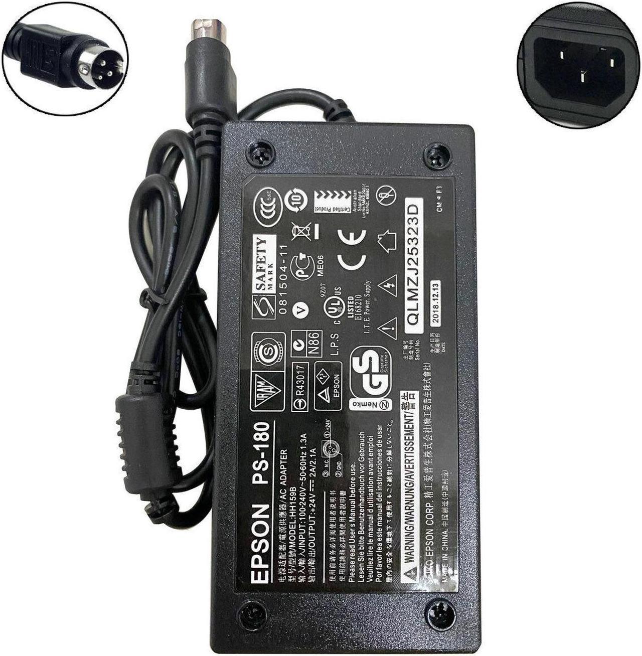 New 20V 2.1A AC Power adapter for Epson PS-180 PS-170 M159B M159A TM-T88 T90