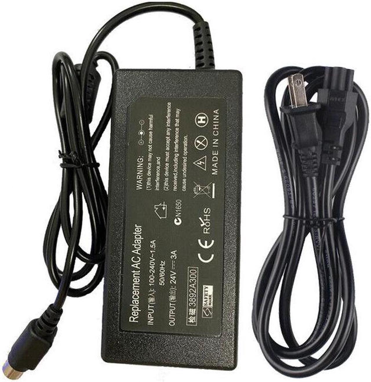 AC AdapterFor NCR Real POS 7197 POS PS180 Receipt Printer Charger With Cable