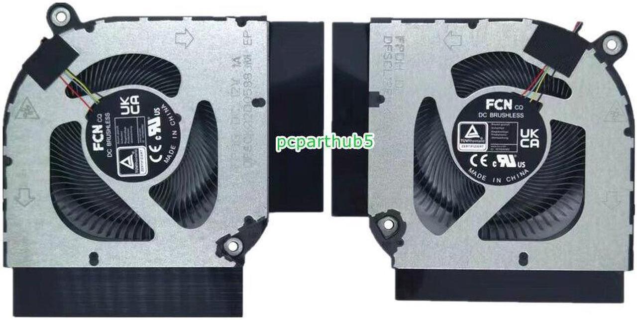 New CPU / GPU Cooling Fan for Acer PH315-55 PH317-55 PH317-56 AN515-58 AN517-55