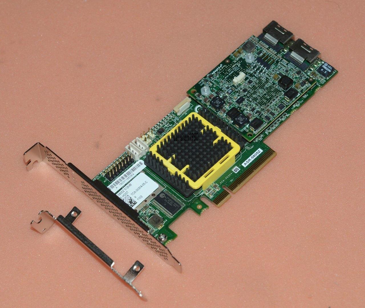 Adaptec 8-Port PCI-E 512MB PCI-E SAS Raid Controller ASR-5805Z