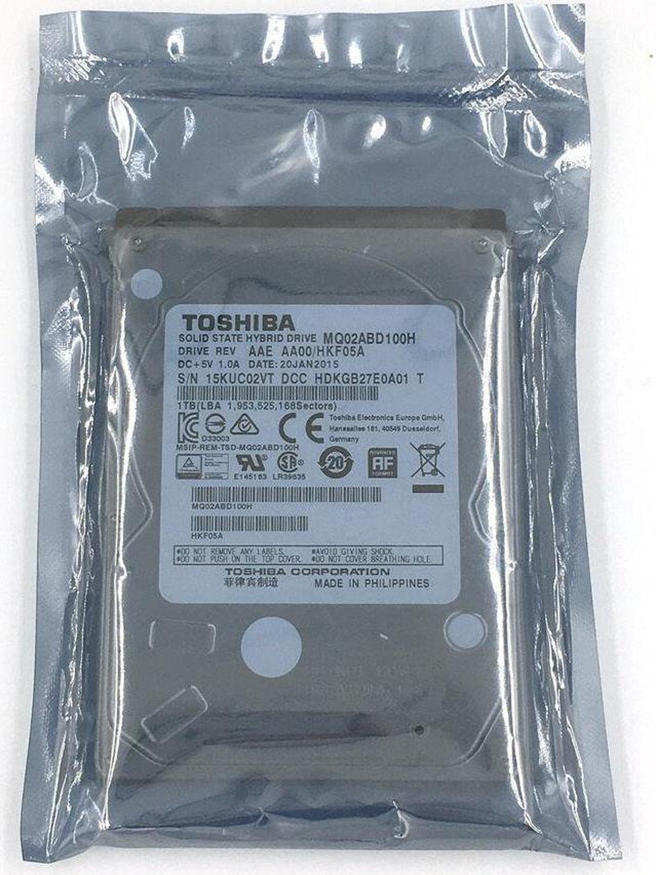 Toshiba MQ02ABD100H 1TB 2.5" 64 MB 8GB solid-state hybrid SSHD Gaming Hard Drive