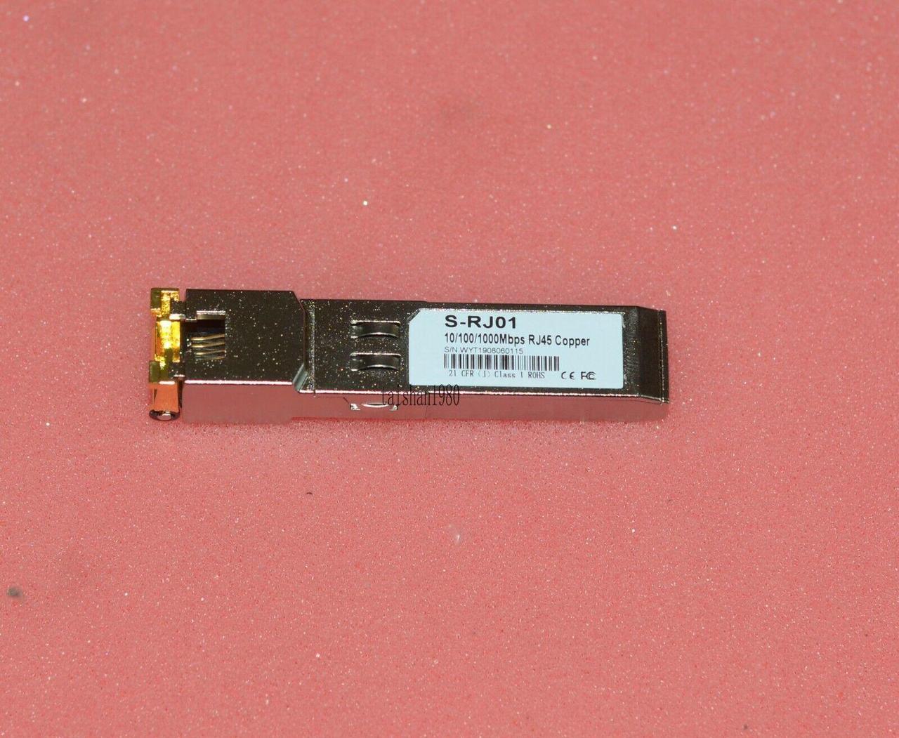 S-RJ01 MikroTik Compatible 1000Base-T SFP Transceiver module RJ-45 Copper