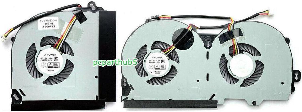 New Sager NP8957 NP8957-S NP8961 NP8962 NP8963 4pin DC5V CPU & GPU Cooling Fan