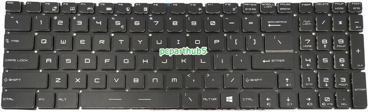 New MSI GE62VR 6RF GE62VR 7RF Apache Pro Keyboard US Colorful Backlit Crystal