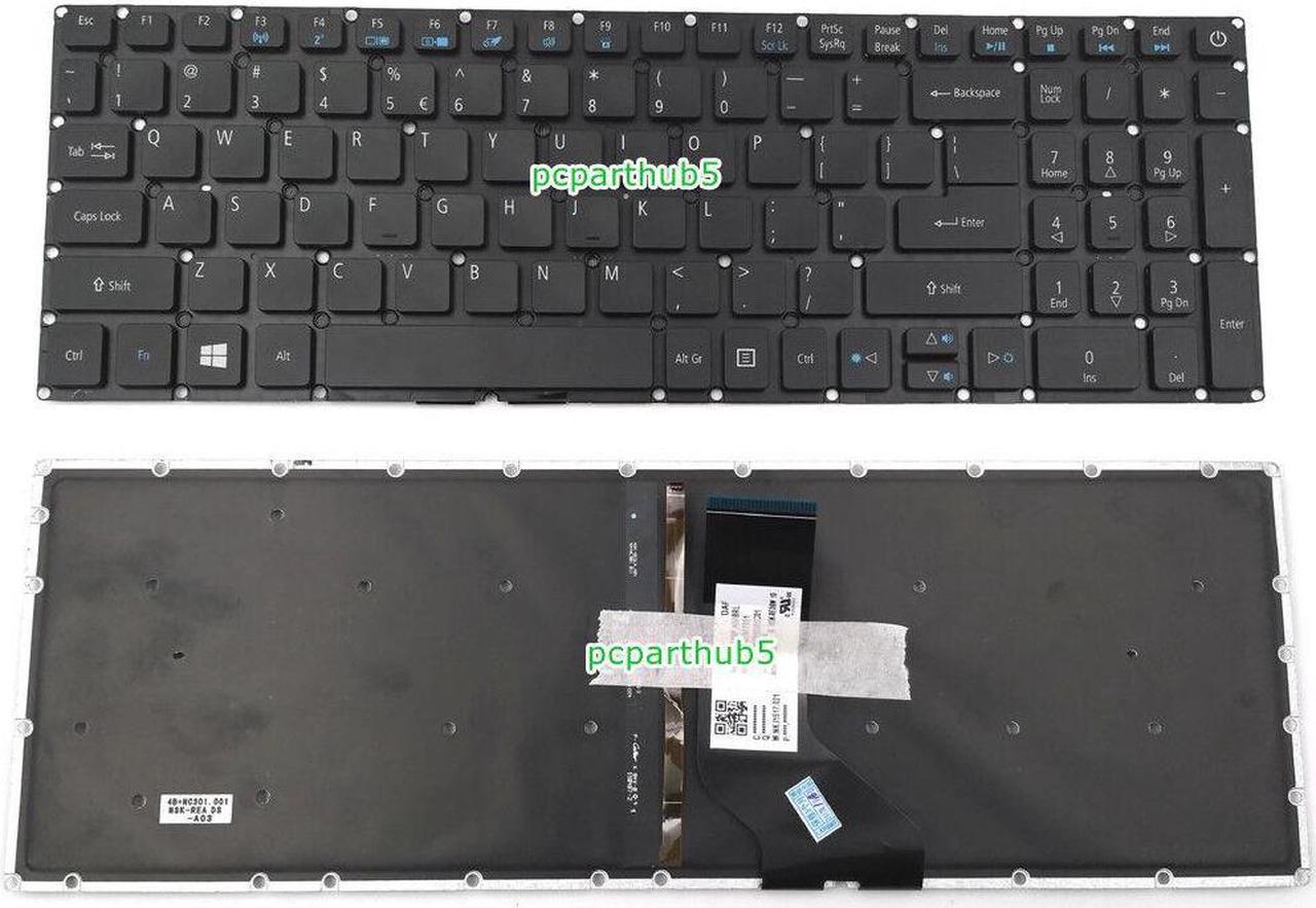 New For Acer Aspire V15 Nitro VN7-572G VN7-572TG VN7-592G Keyboard US Backlit