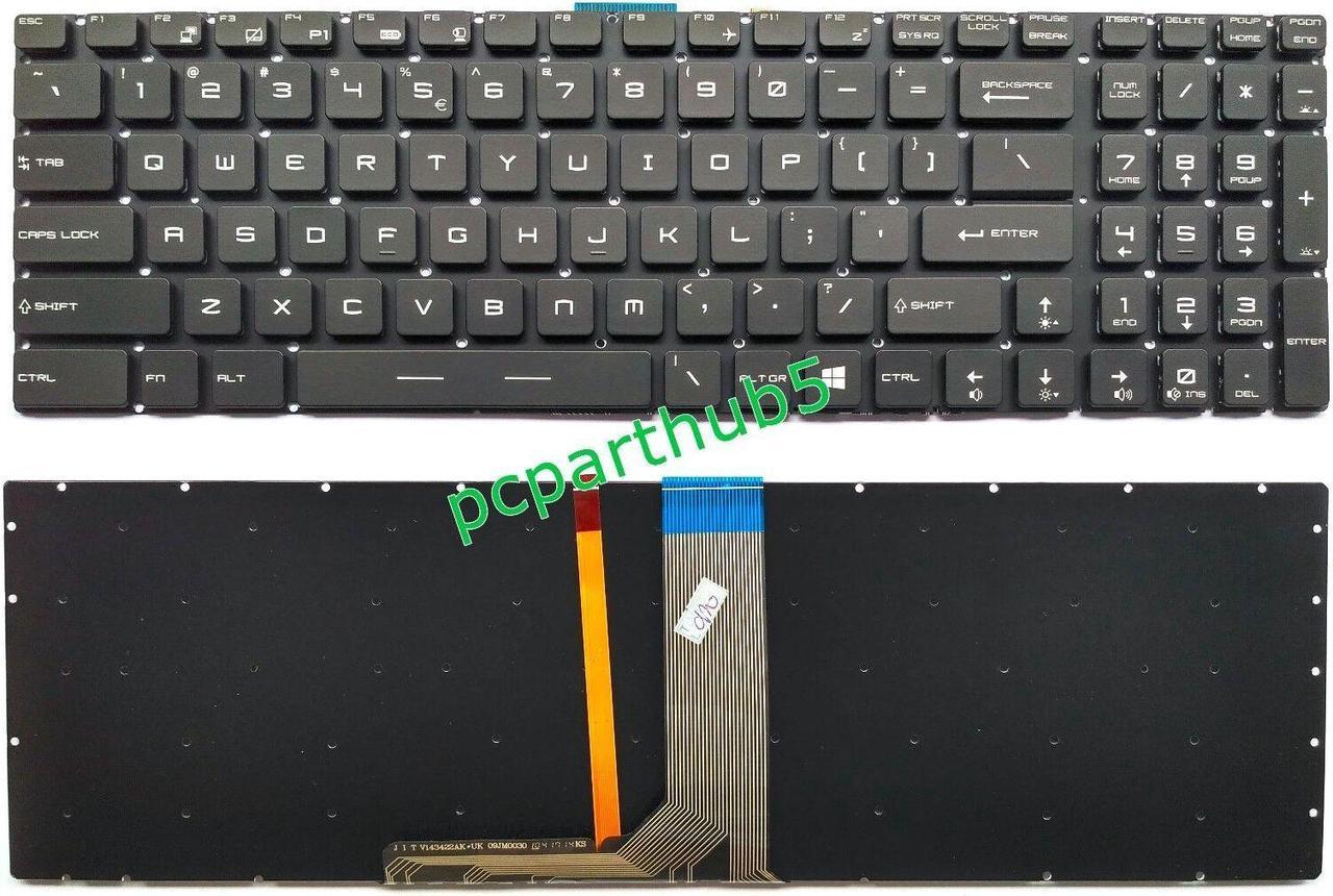 New MSI GE62 2QD GE62 2QE 2QF GE62 Apache MS-16J1 MS-16J2 Keyboard US Backlit