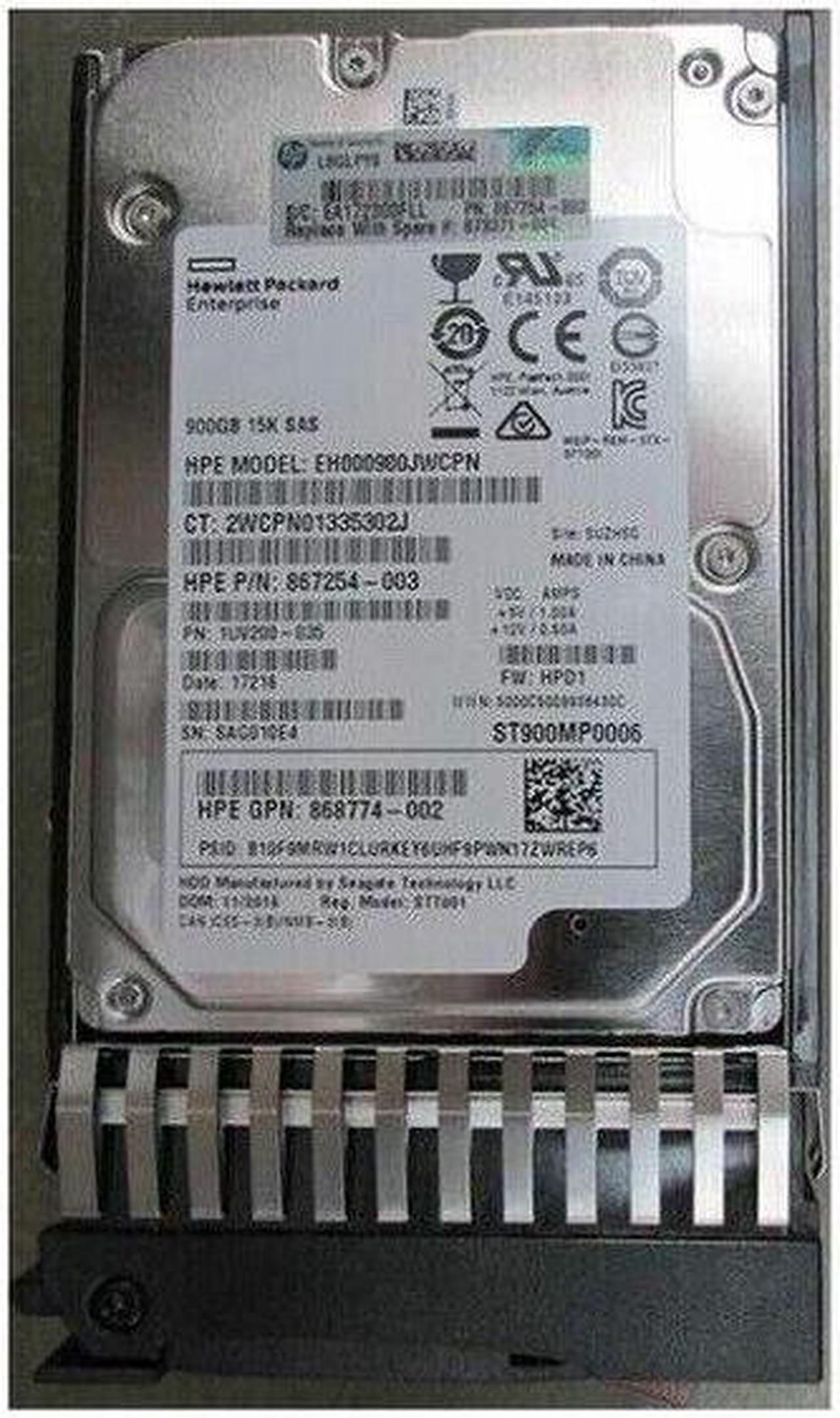 NEW Q1H47A 873371-001 HPE MSA 900GB 12G SAS 15K 2.5IN ENTERPRISE HDD Hard Drive