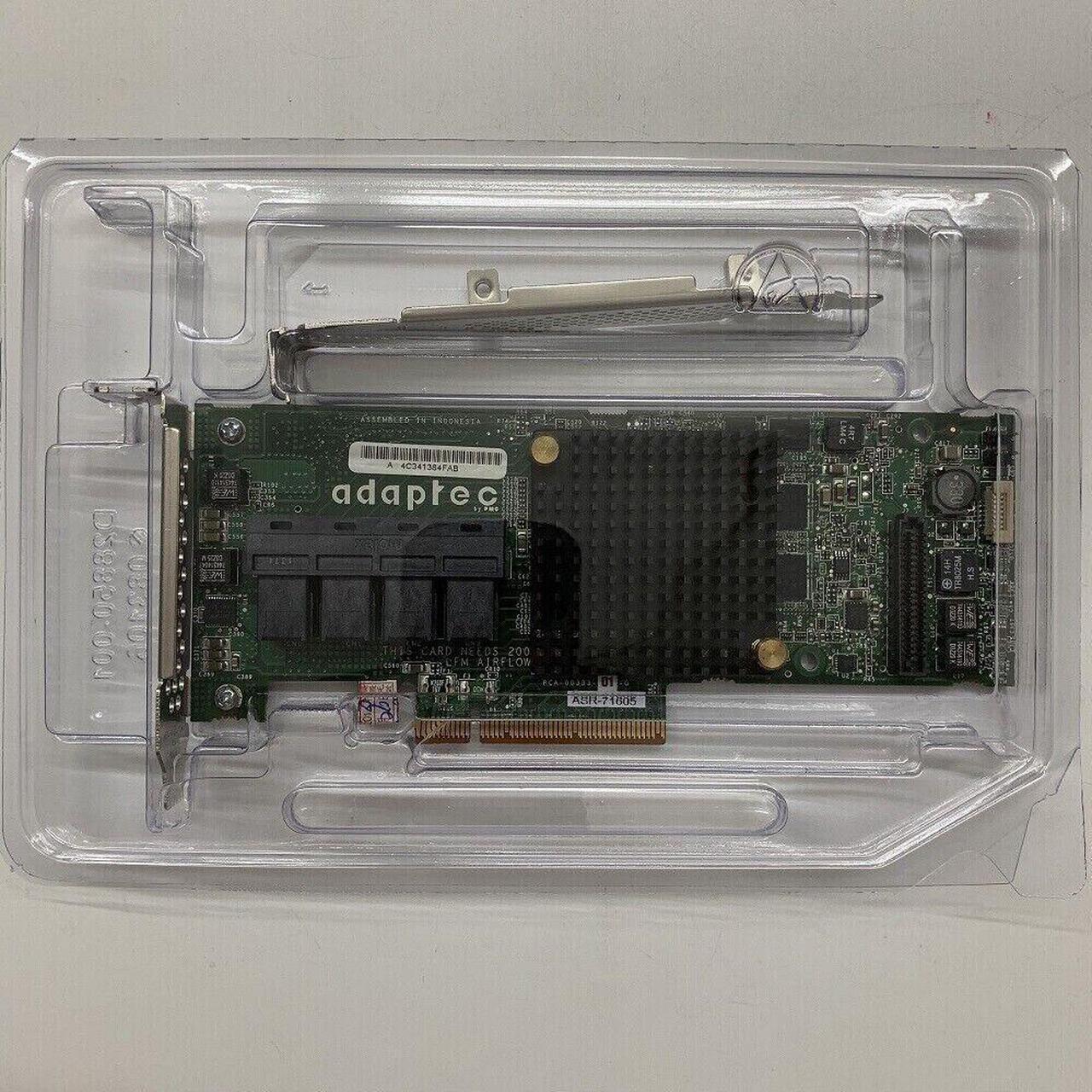 Adaptec ASR-71605 16-Port 6Gb/s 1GB SAS SATA PCIe RAID Controller