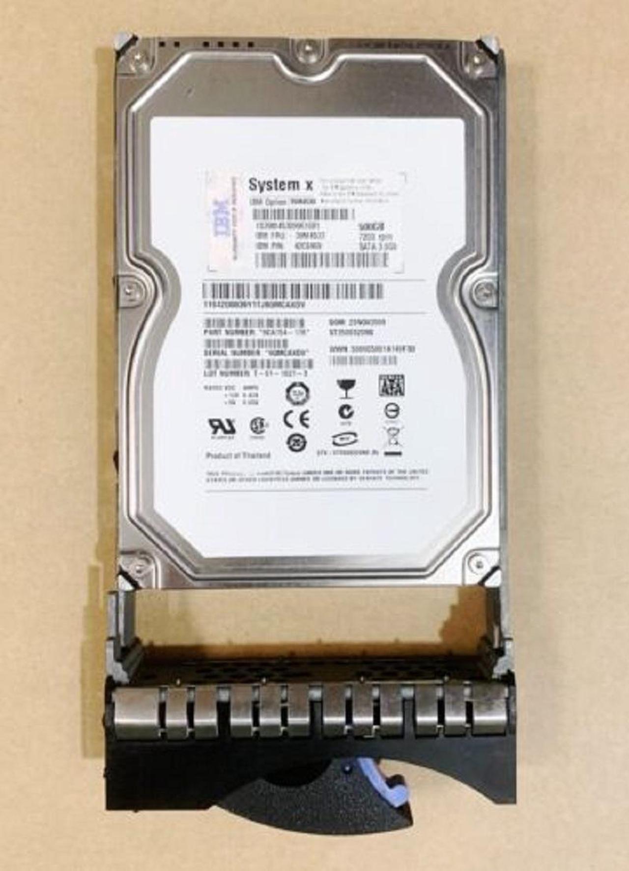 NEW 39M4530 00W1135 39m4533 IBM 500GB 500GB 3.5 Hot Swap SATA HDD