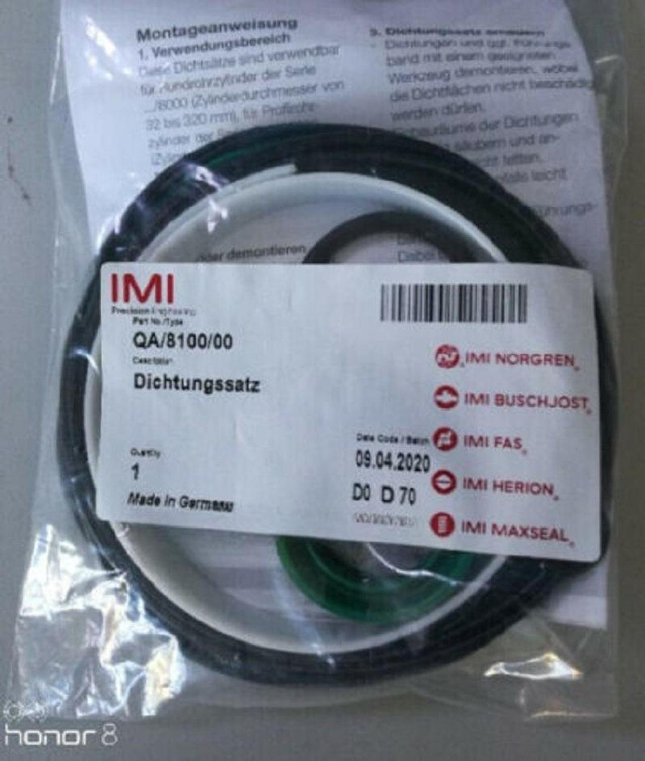 1pc NEW NORGREN QA/8100/00 NEW Cylinder Service Kit