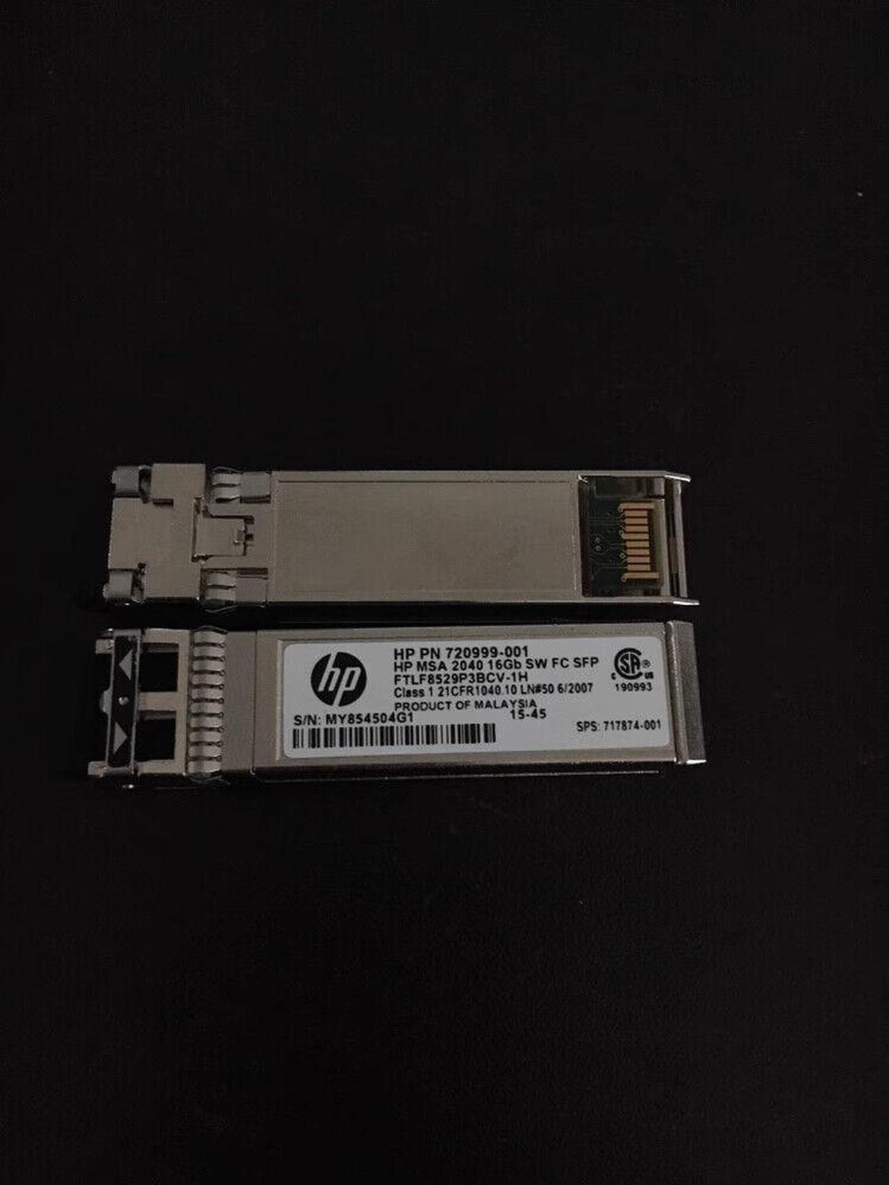 1pc HPE MSA 2040 16Gb Fibre Channel SFP+ Transceiver C8R24A 717874-001