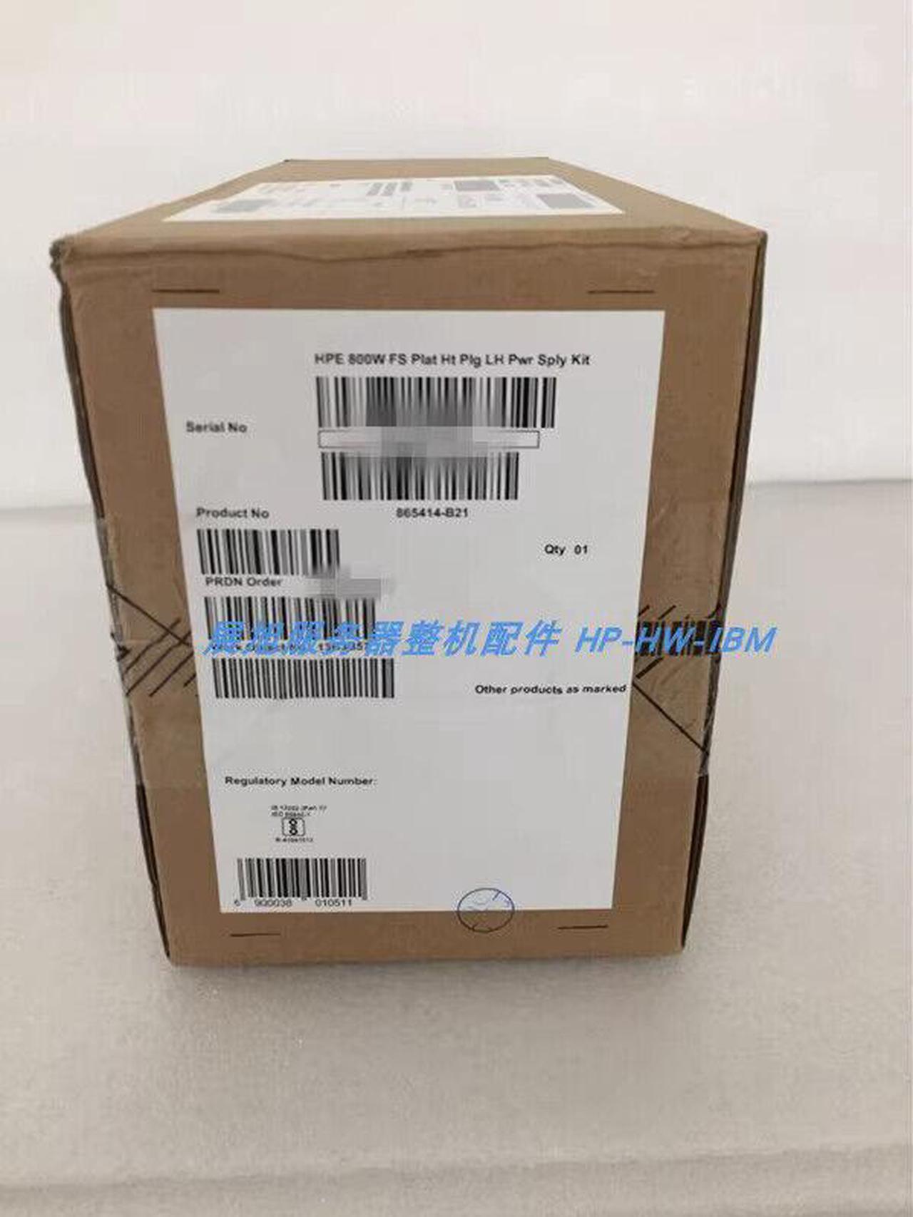 865414-B21 HPE 800W FS PLAT HT PLG LH POWER SUPPLY