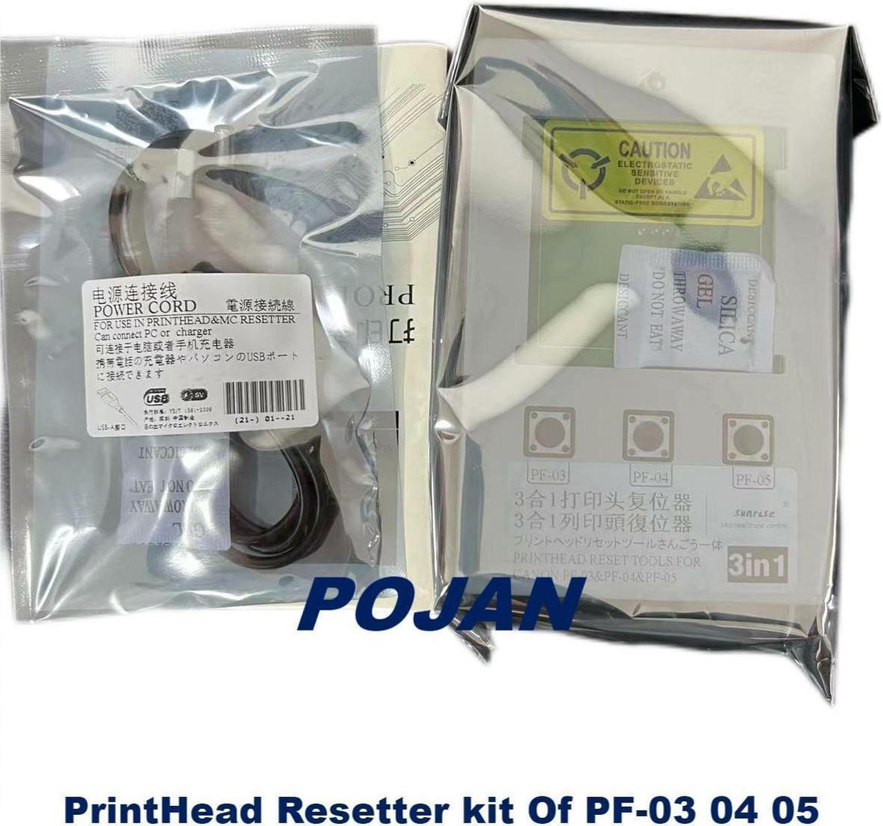 Resetter Kit Of PrintHead Fit Canon PF-03 PF-04 PF-05 Reset Canon IPF Print Head