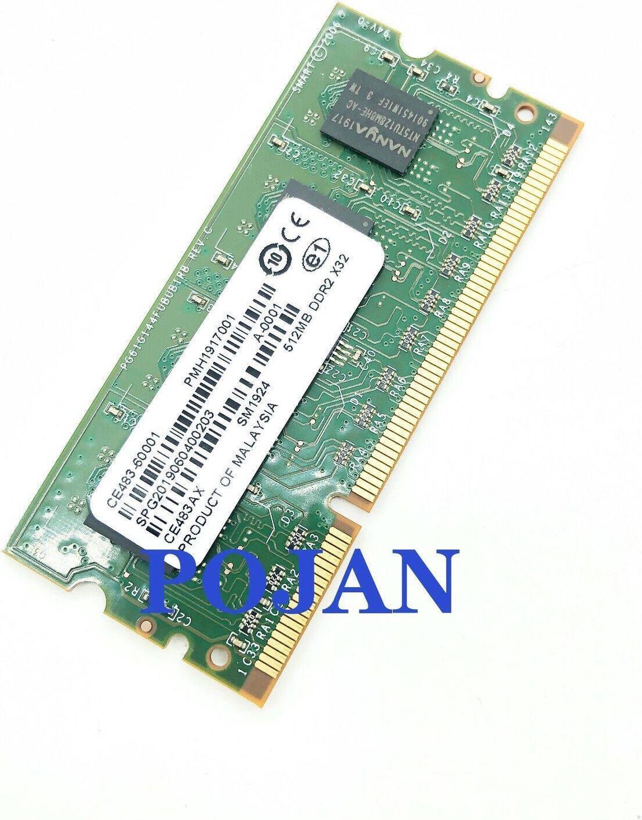 CE483-67902 512MB 144pin DDR2 DIMM memory Fit for HP P4015 M600 601 602 603