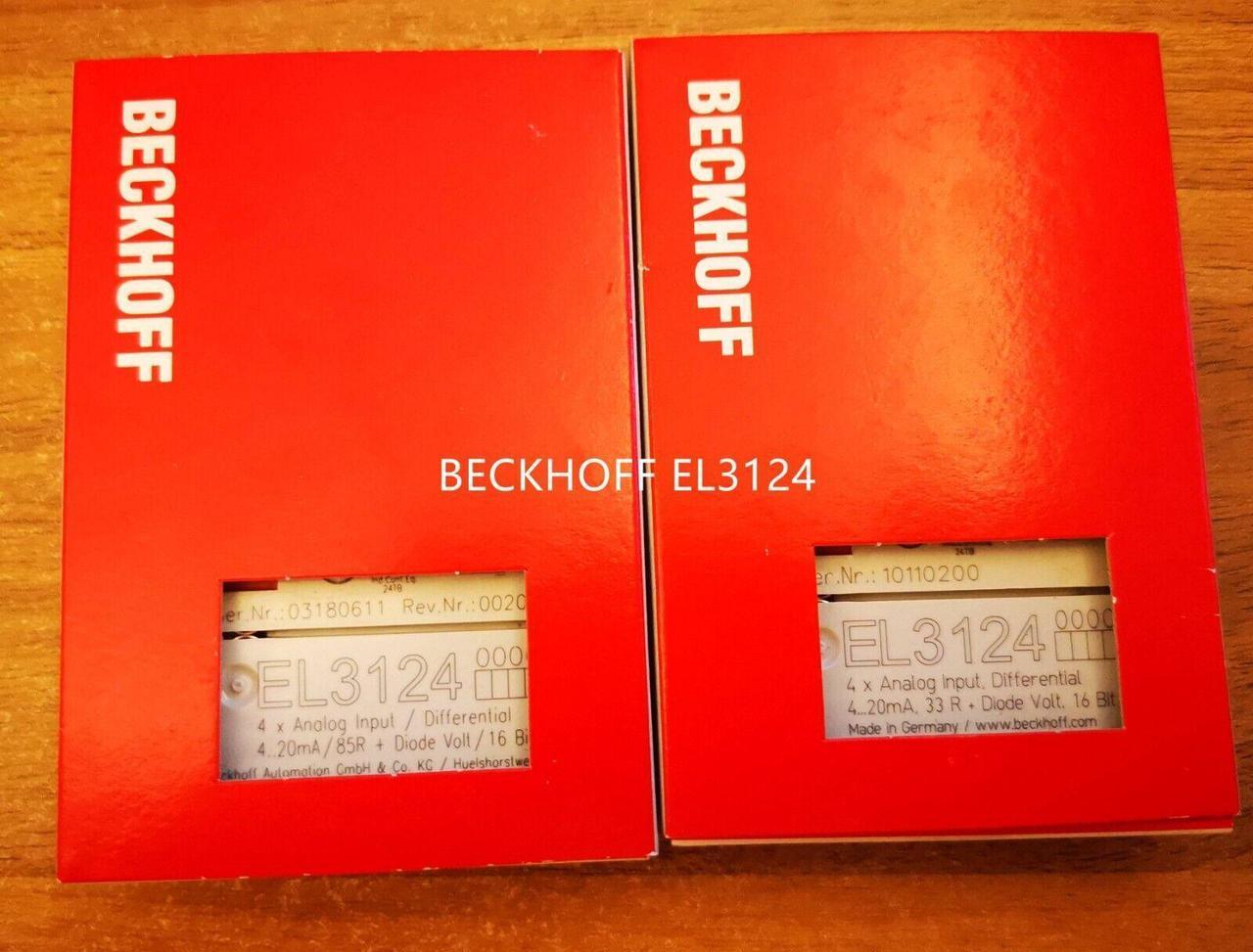 NEW IN BOX BECKHOFF EL3124 PLC MODULE EL3124 EXPEDITED SHIPPING